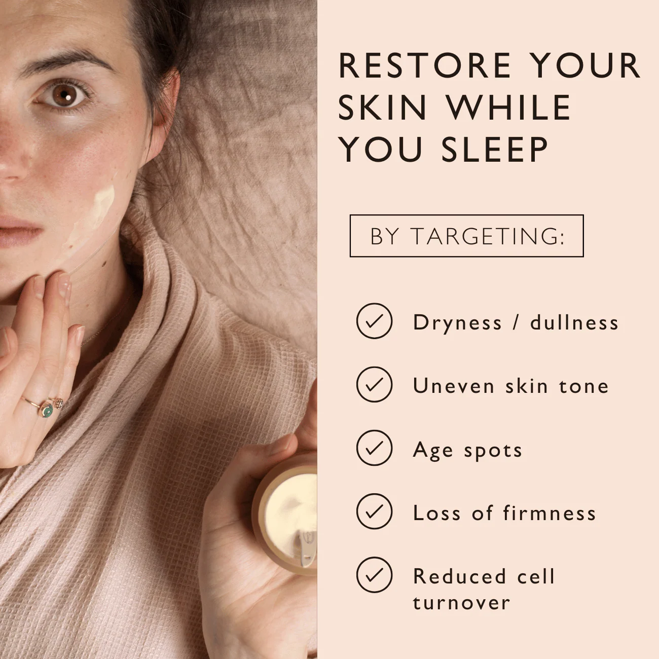 Night Cream with Hyaluronic Acid + Niacinamide - Travel Size - Image 4