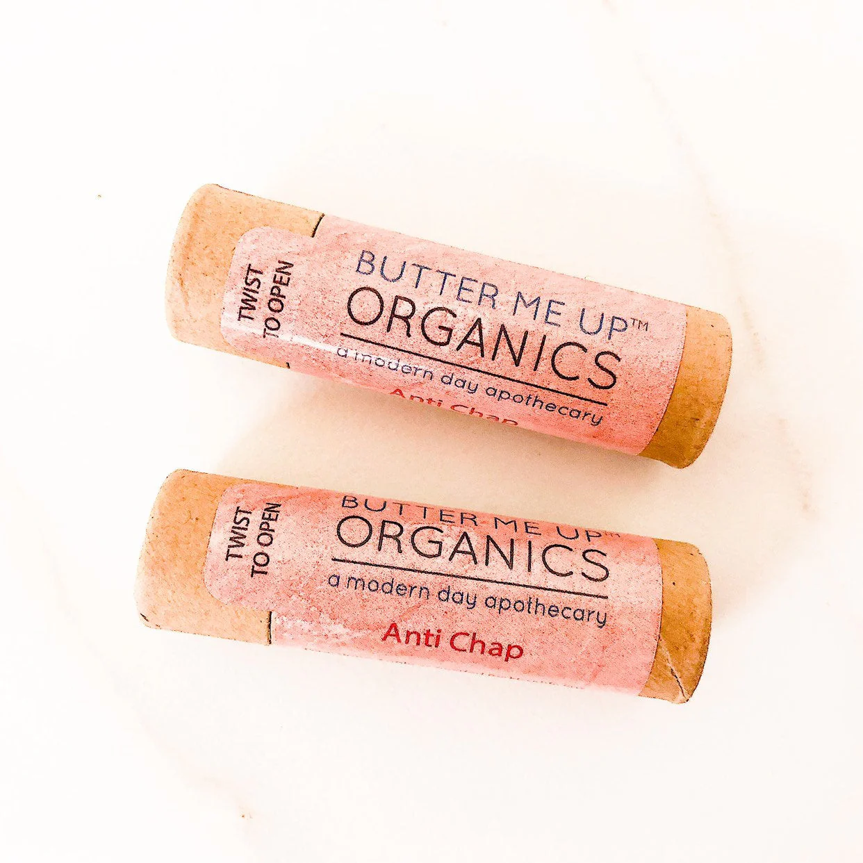 Organic Anti-Chap Lip Balm / Chapped Lips / Organic Lip Moisturizer / PAPERBOARD Tube - Image 3