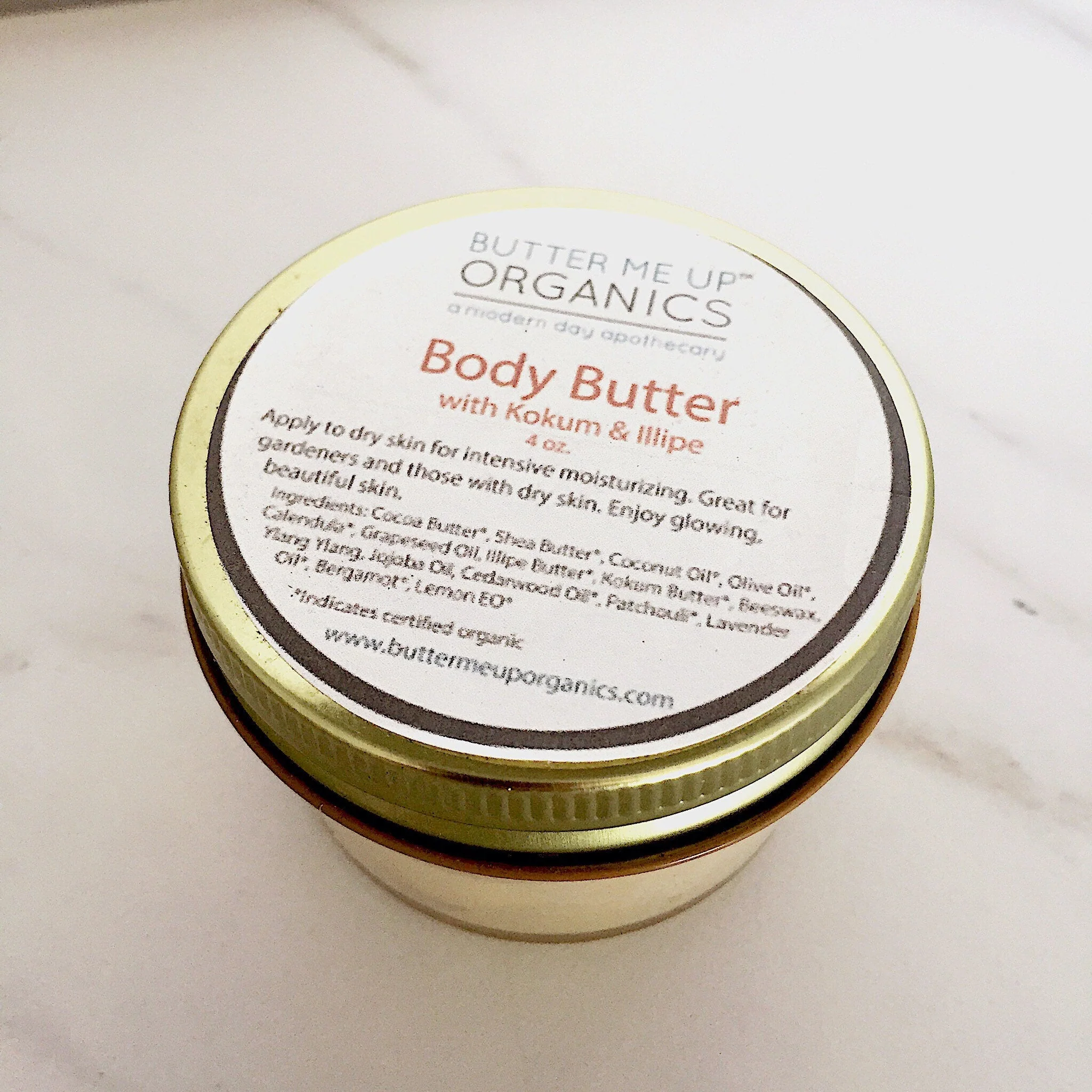 Organic Body Butter / Gardener's Hands / Gardner's Therapy / Elbow Lotion / Heel Lotion / Dry Skin / Dry Hands / Foot Lotion / Hydrating - Image 3