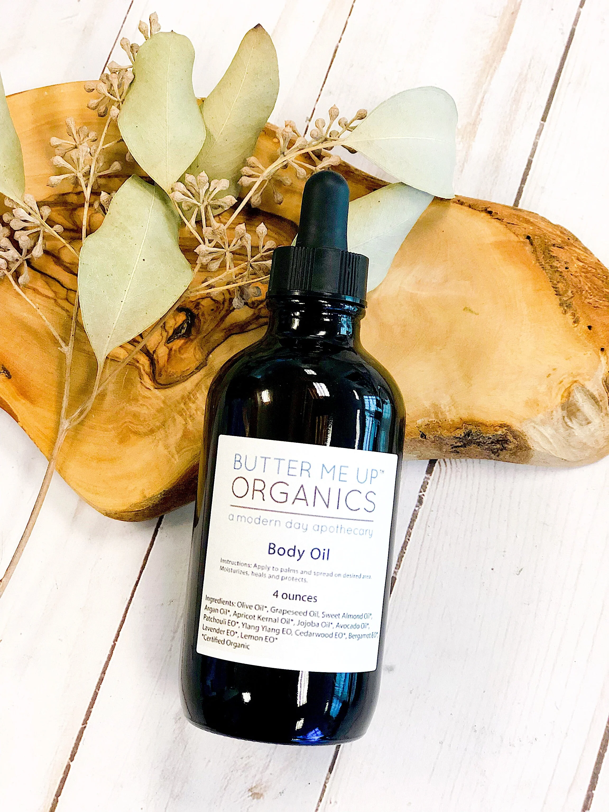 Organic Body Oil / Body Oil / Moisturizer / Organic Oils / Dry Skin Formula - Image 6