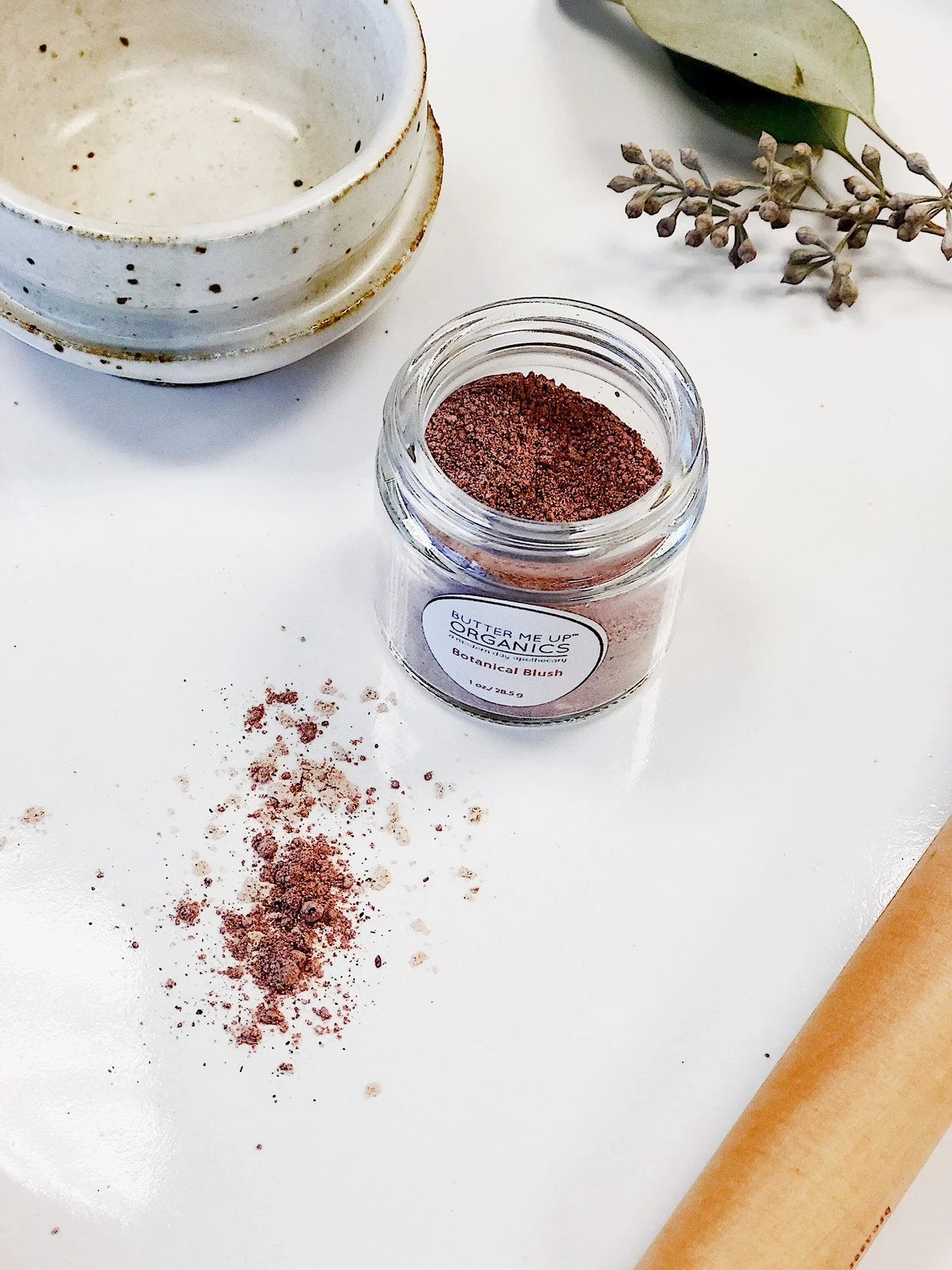 Organic Botanical Blush / Natural Blush / Titanium Dioxide FREE / Chemical Free / Butter Me Up Organics - Image 3