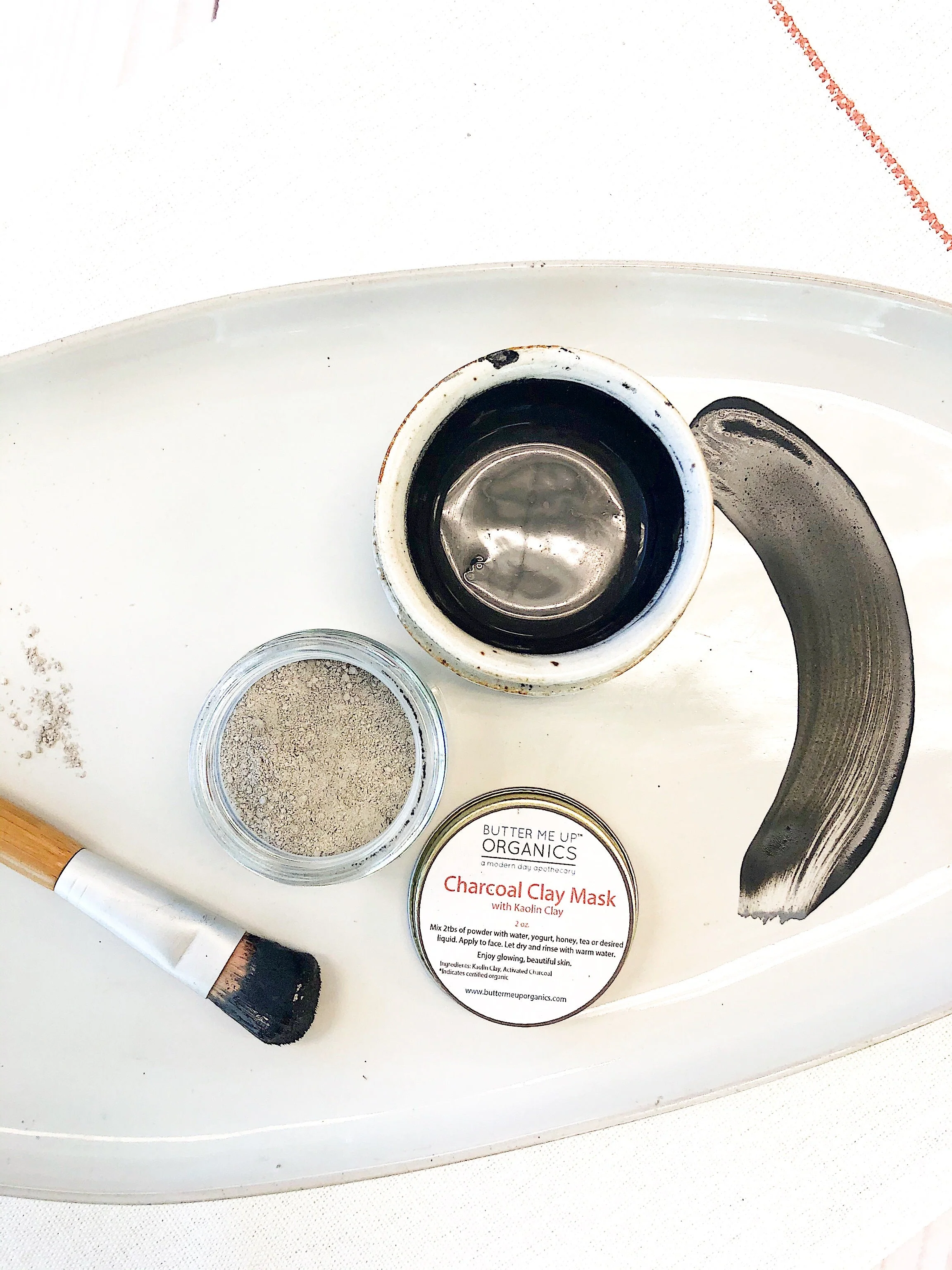 Organic Charcoal Mask / Activated Charcoal Mask - Image 2