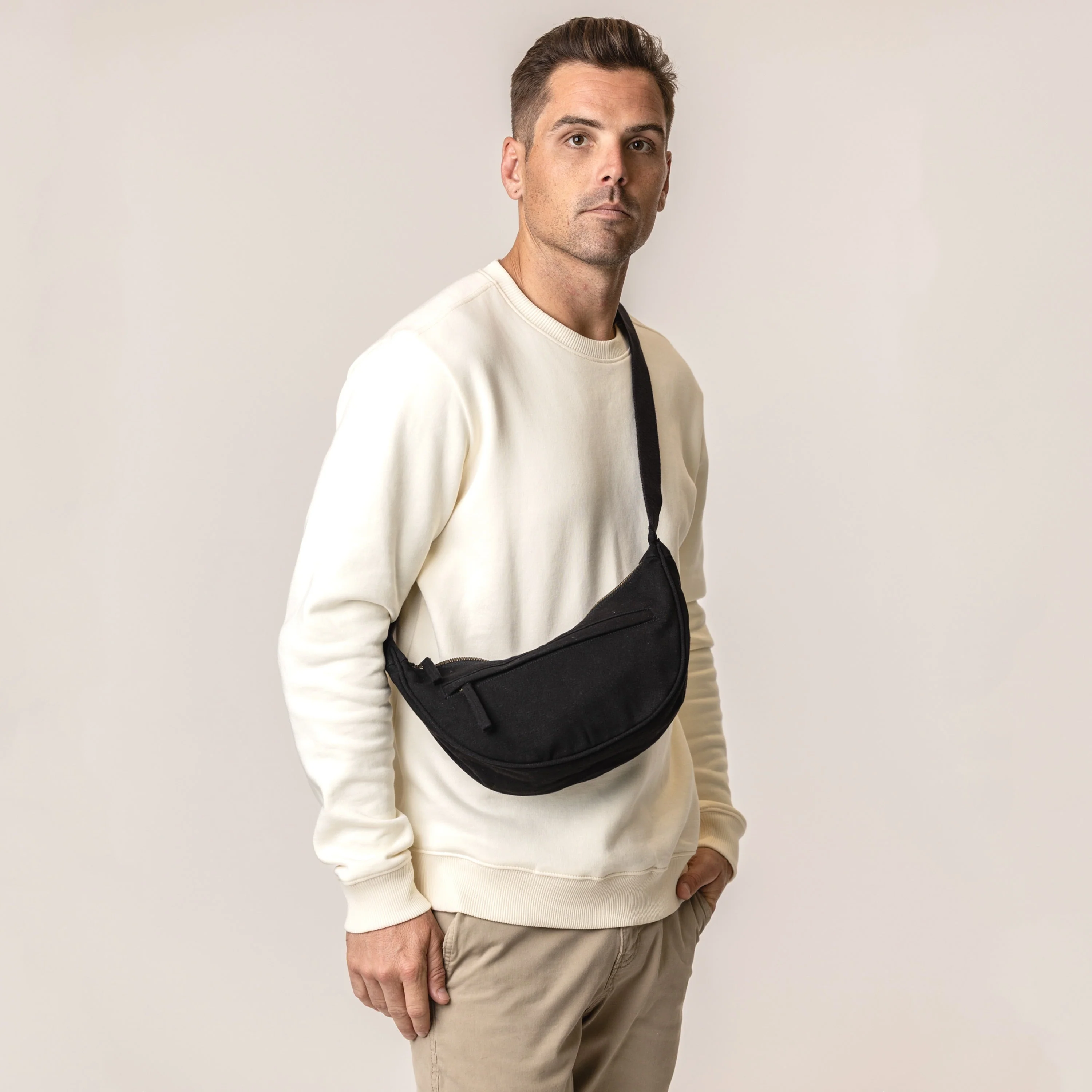 Organic Cotton Crossbody Bag - Image 5