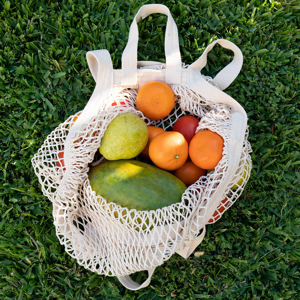 Organic Cotton Mesh Bag - Jord Mesh Tote - Image 5