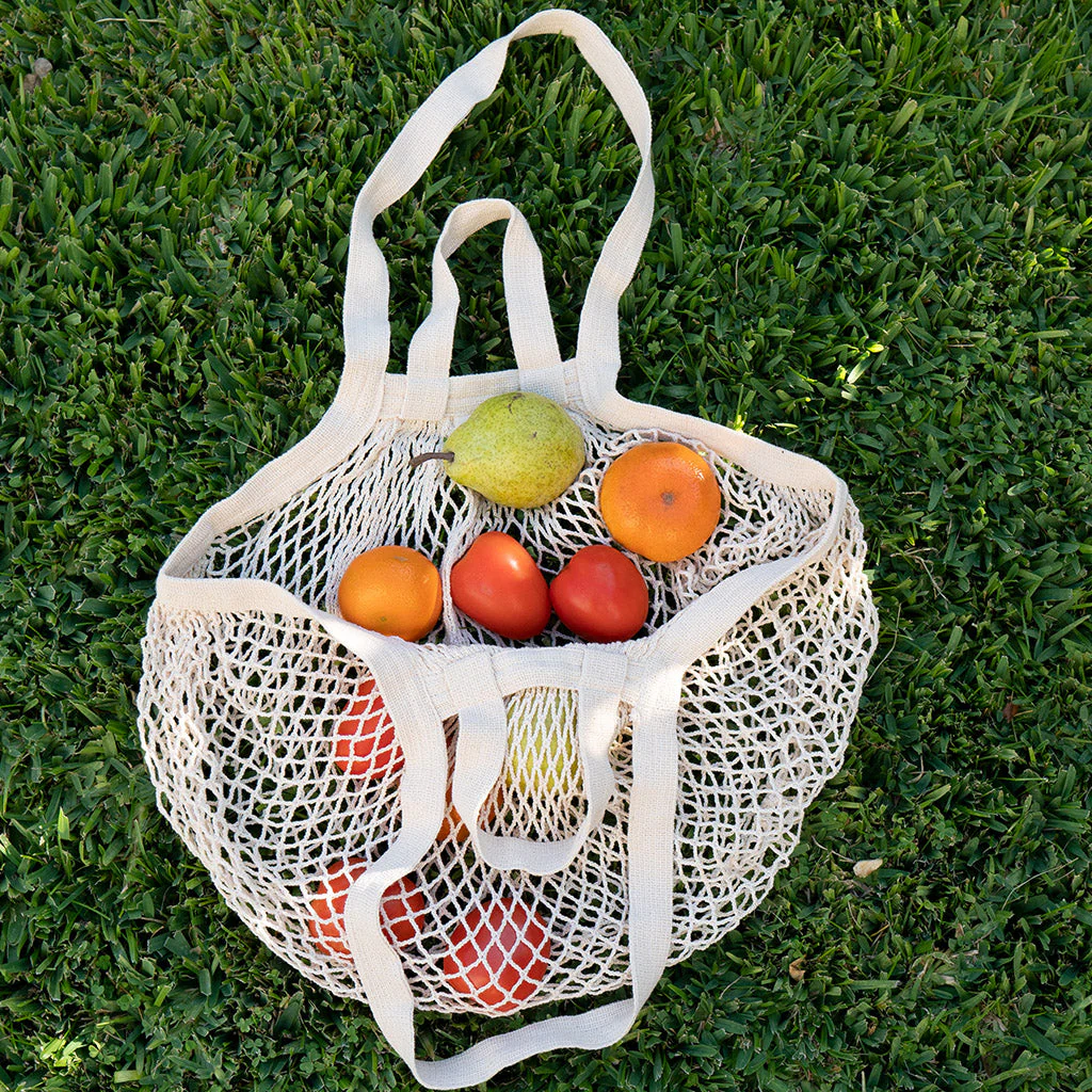 Organic Cotton Mesh Bag - Jord Mesh Tote - Image 6