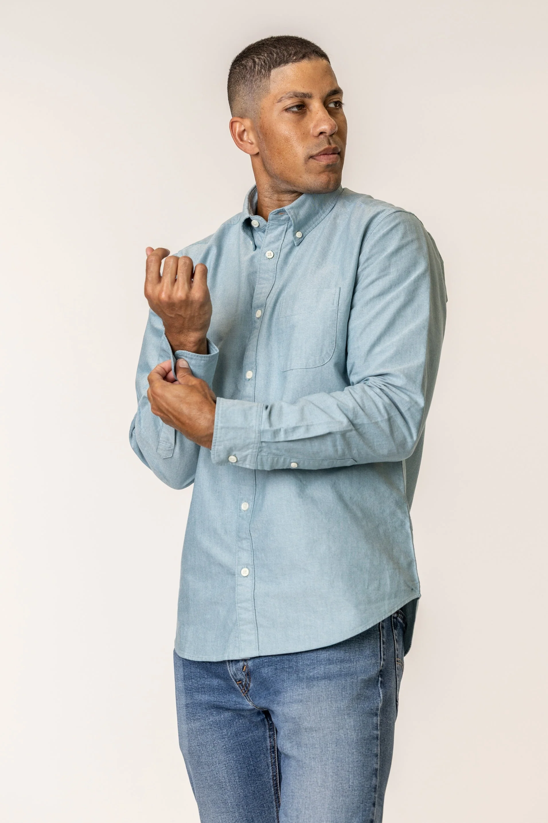 Organic Cotton Oxford Shirt - Image 17