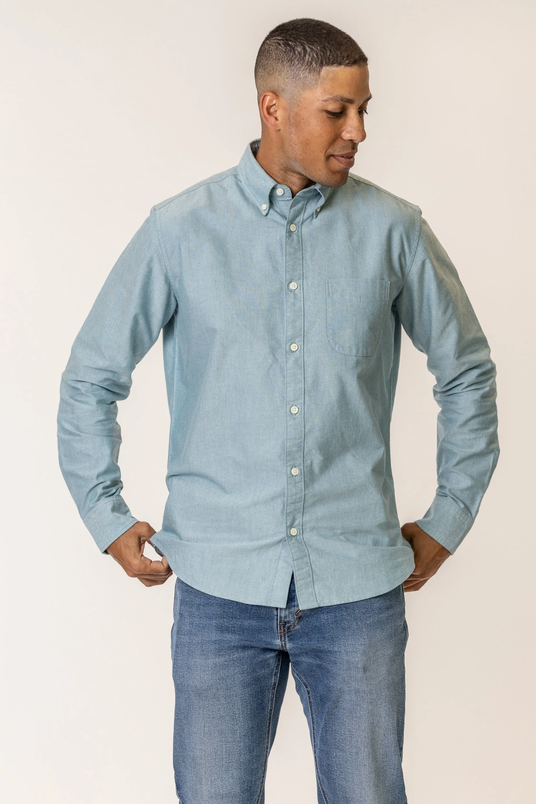 Organic Cotton Oxford Shirt - Image 18