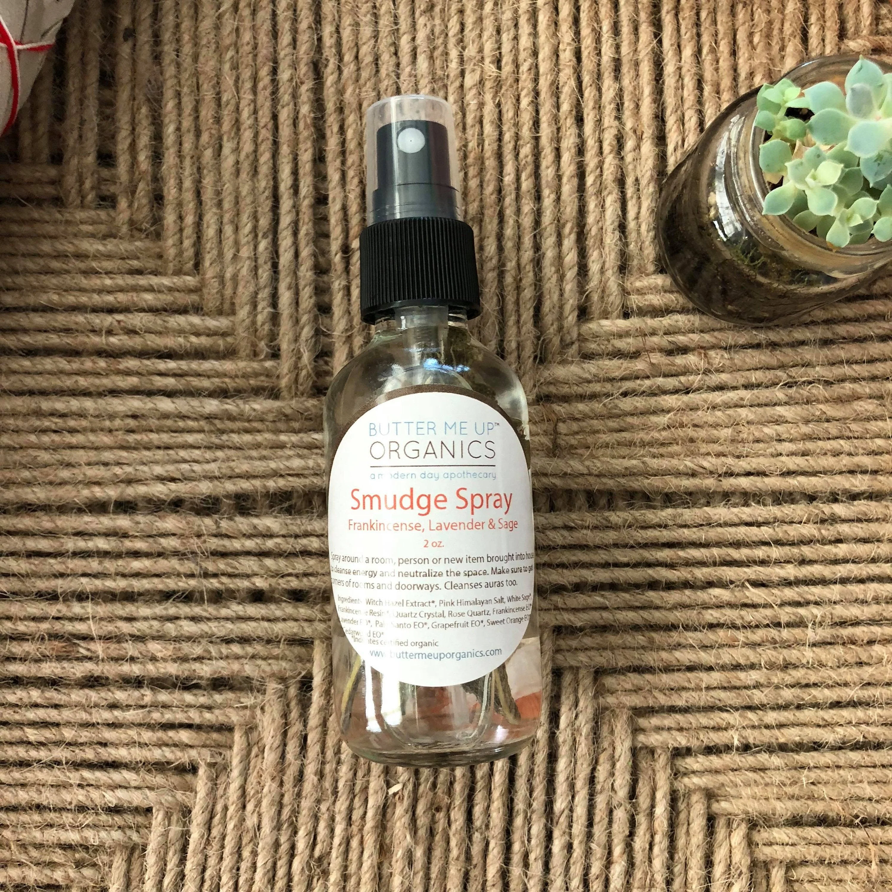 Organic Energy Cleansing Spray / Smudge Spray / Space Clearing / Energy Cleansing / Aura Cleansing / Purifying / Cleanse Negative Energy / - Image 5
