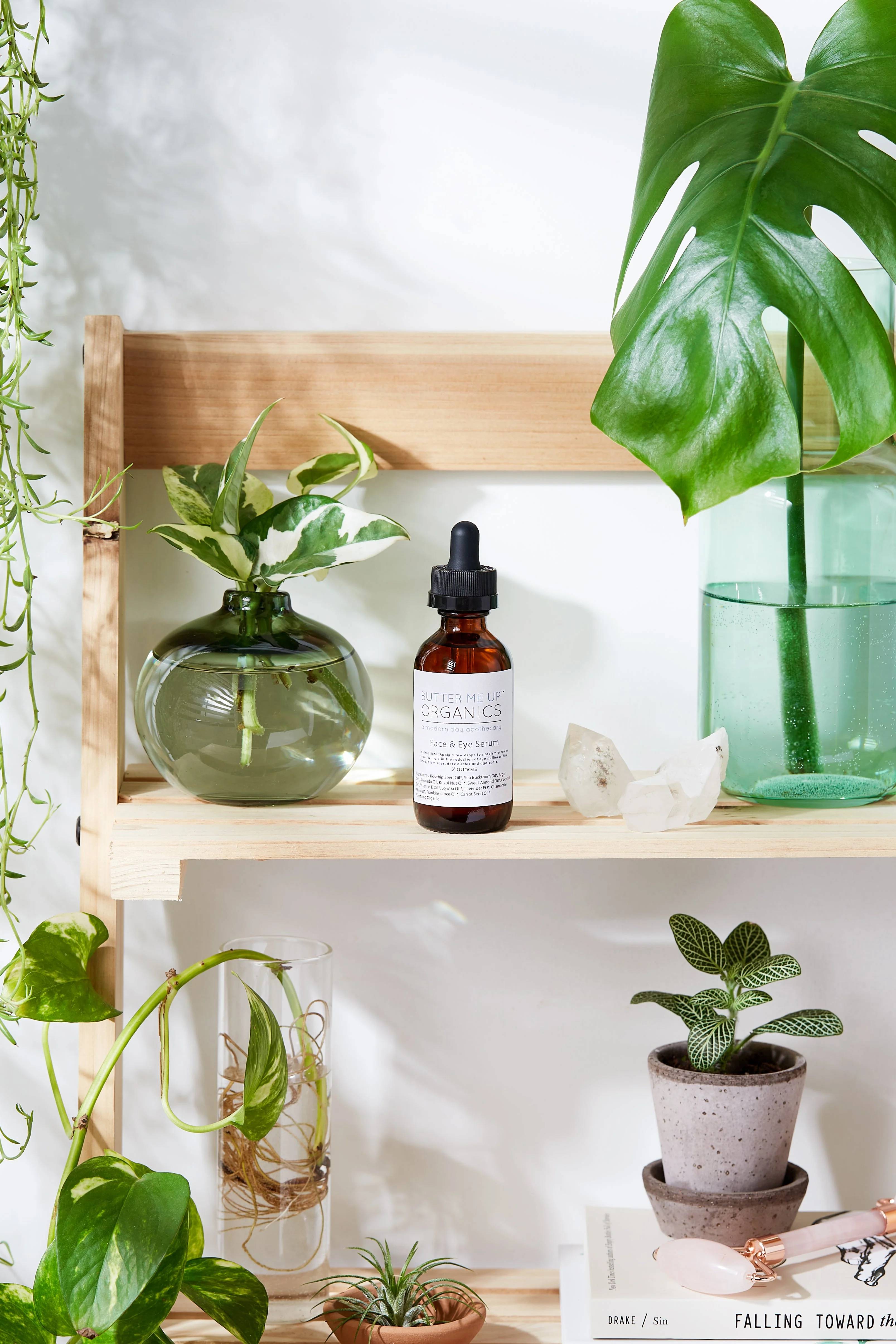 Organic Face & Eye Serum / Organic Facial Oil / Anti-Aging Serum / Organic Facial Serum / Natural Face Oil Butter Me Up Organics / - Image 3