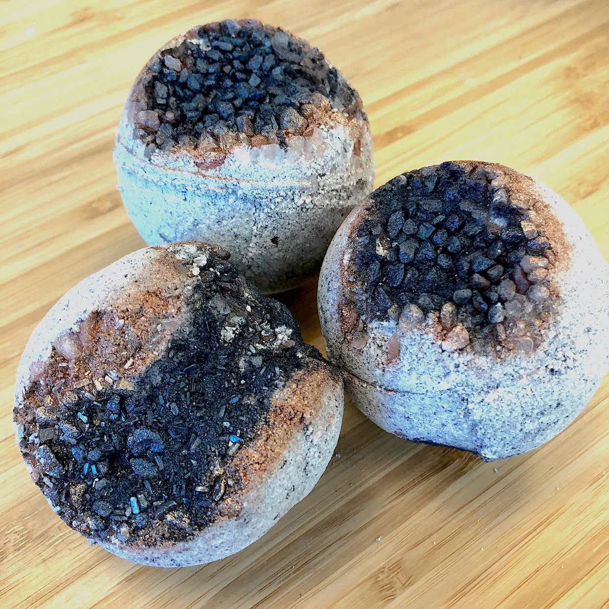 Organic Geode Bath Bombs / Geode / Organic Bath Fizzie - Image 2