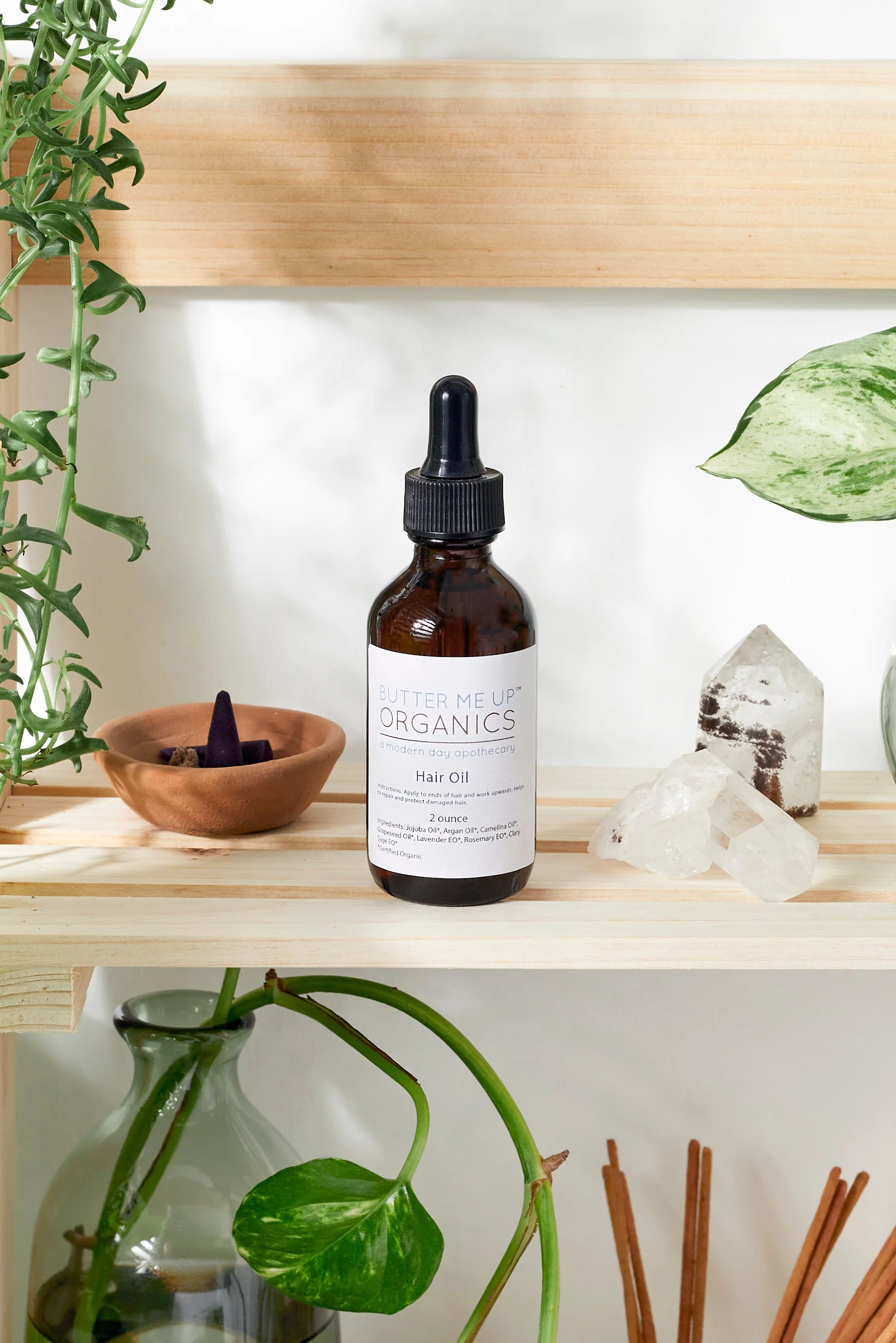 Organic Hair Oil Repair Healthy Hair - Image 2