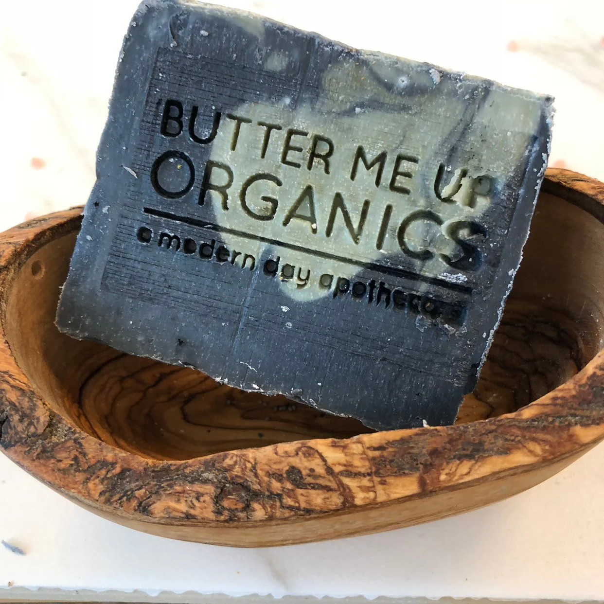 Organic Lemongrass Mint with Activated Charcoal and French Green Clay / VEGAN SOAP / PALM FREE - Image 2