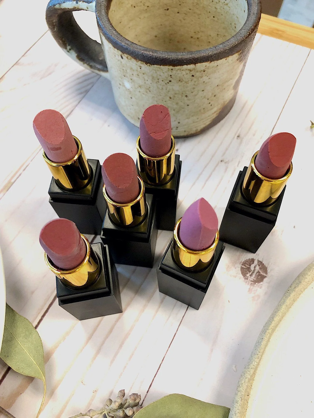 Organic Lipstick / Mineral Lipstick  / Organic Makeup / Butter Me Up Organics - Image 2