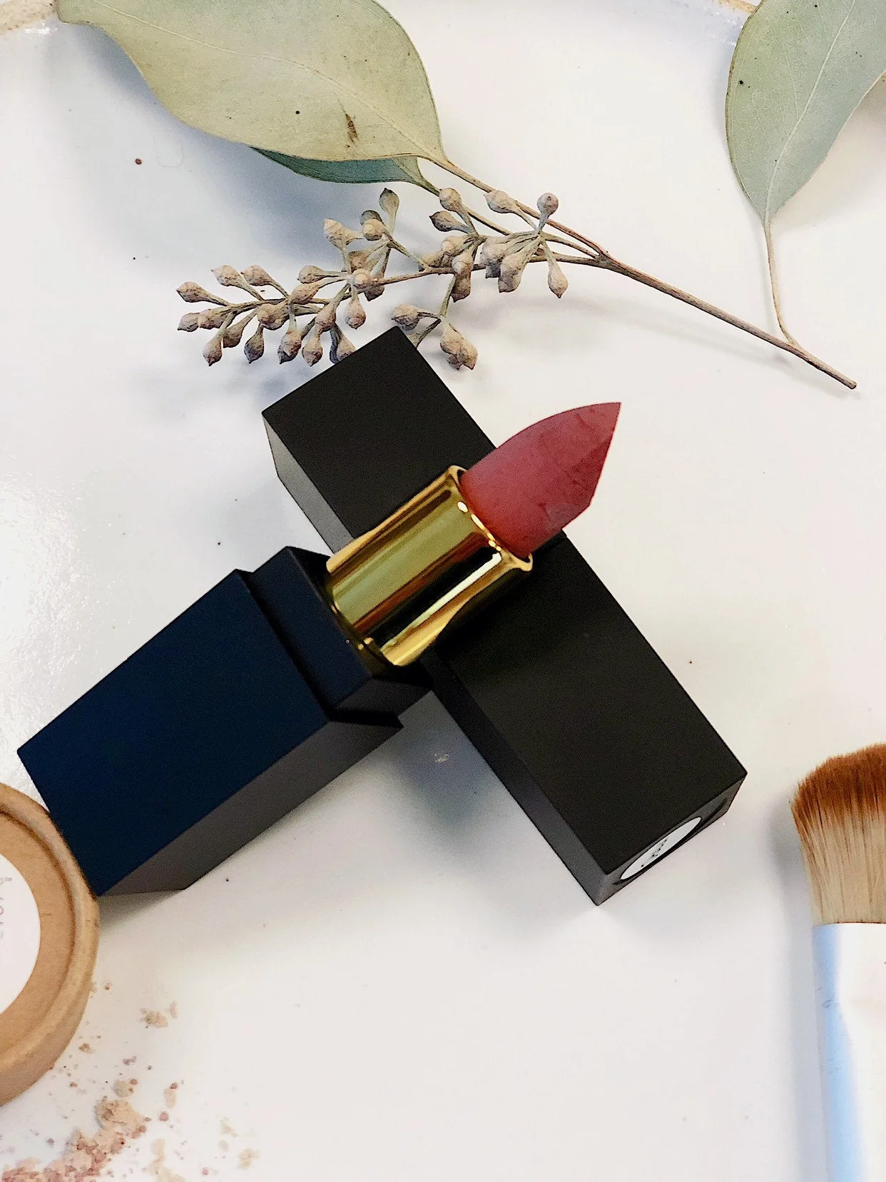 Organic Lipstick / Mineral Lipstick  / Organic Makeup / Butter Me Up Organics - Image 3