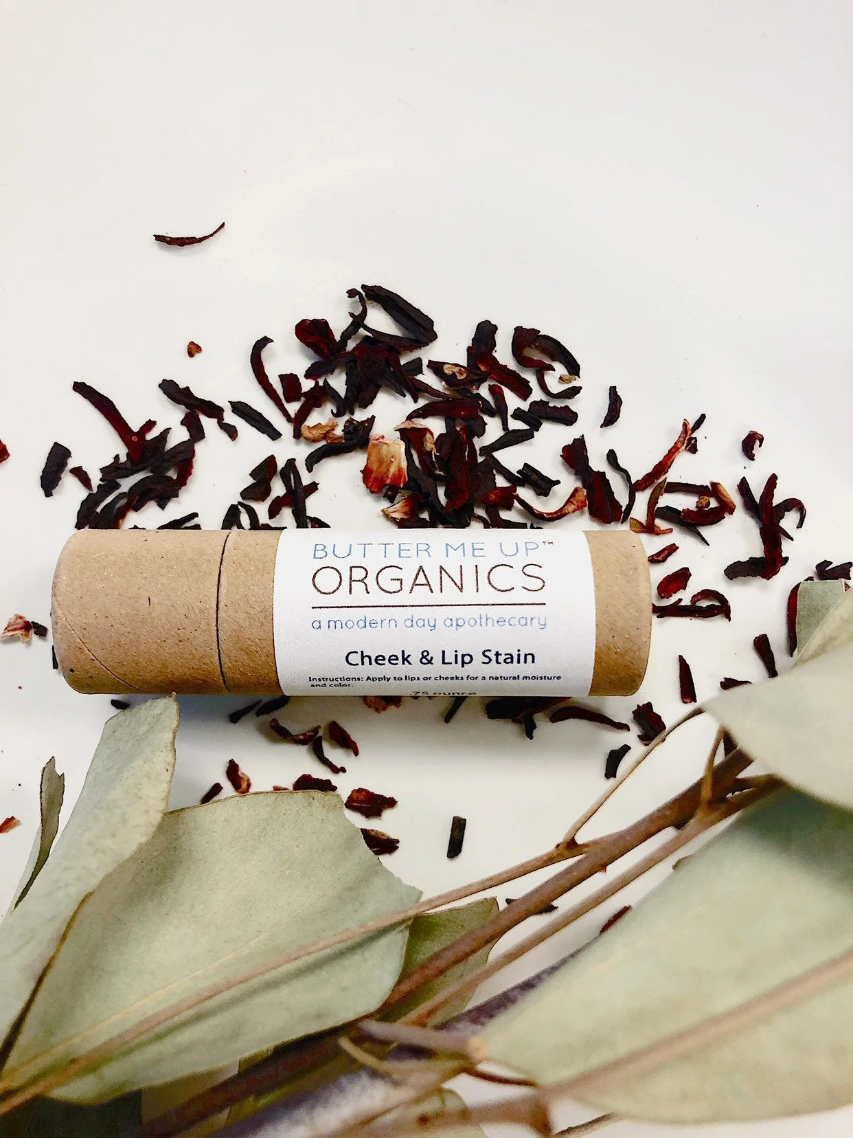 Organic Natural Cheek And Lip Stain / Lip Color / Organic Tinted Lip Balm / Lip Gloss - Image 4