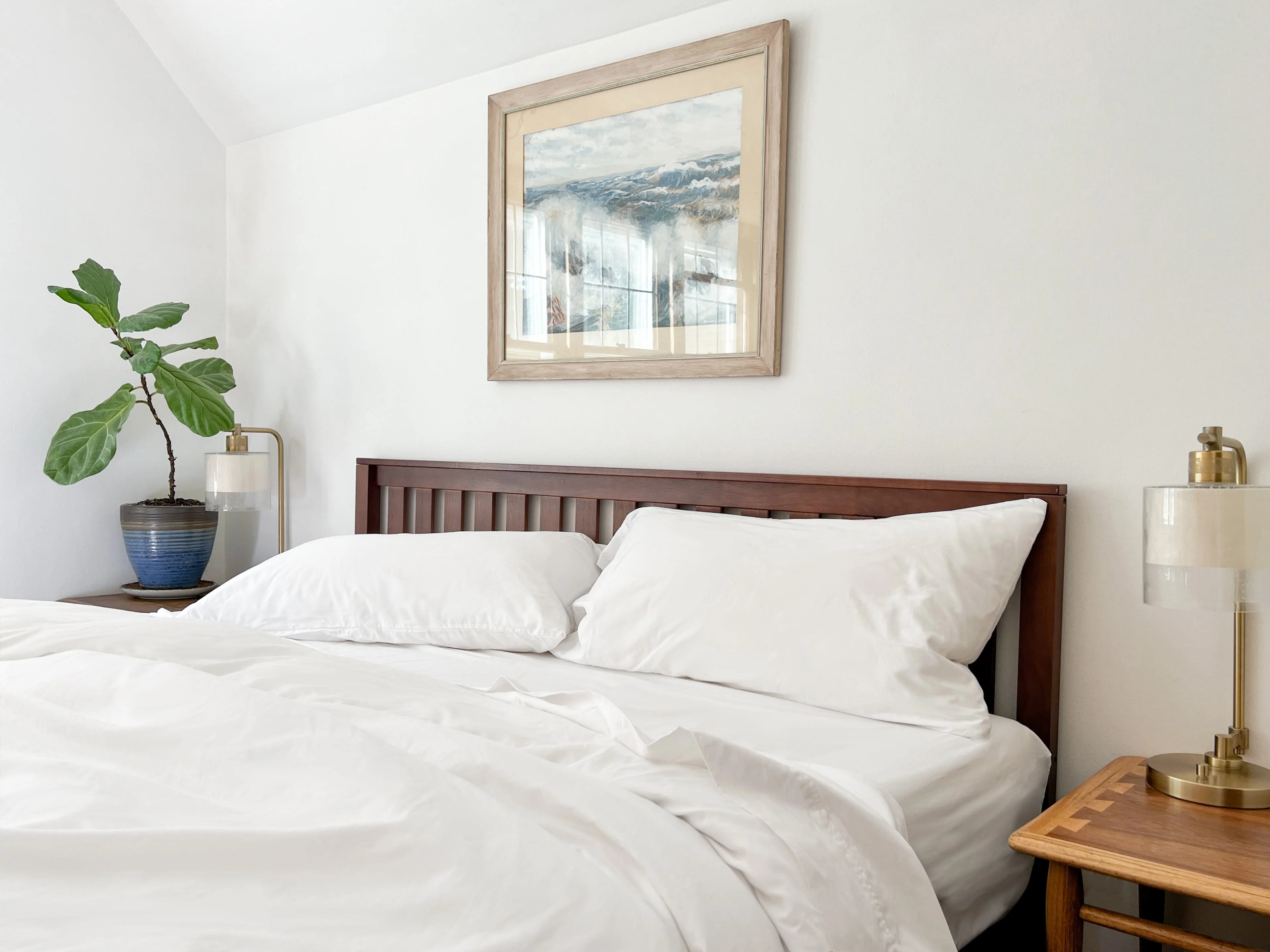Organic Percale Bed Sheets Set - Image 2