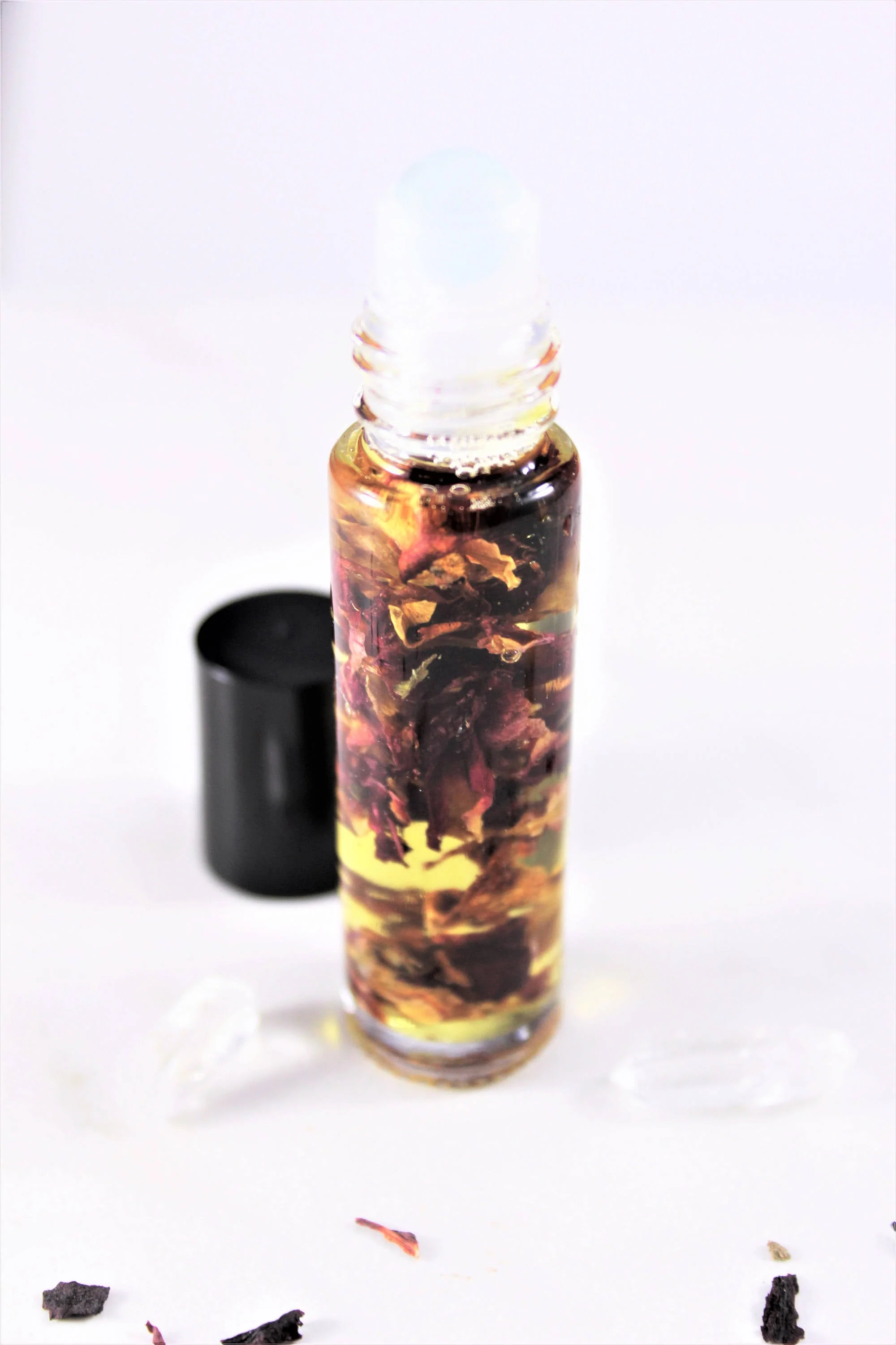 Organic Perfume Oil / Organic Essential Oil Blend / Organic Essential Oils / Roll on Perfume / Perfume Oil / Glass Bottle / Herbal Healing - Image 2
