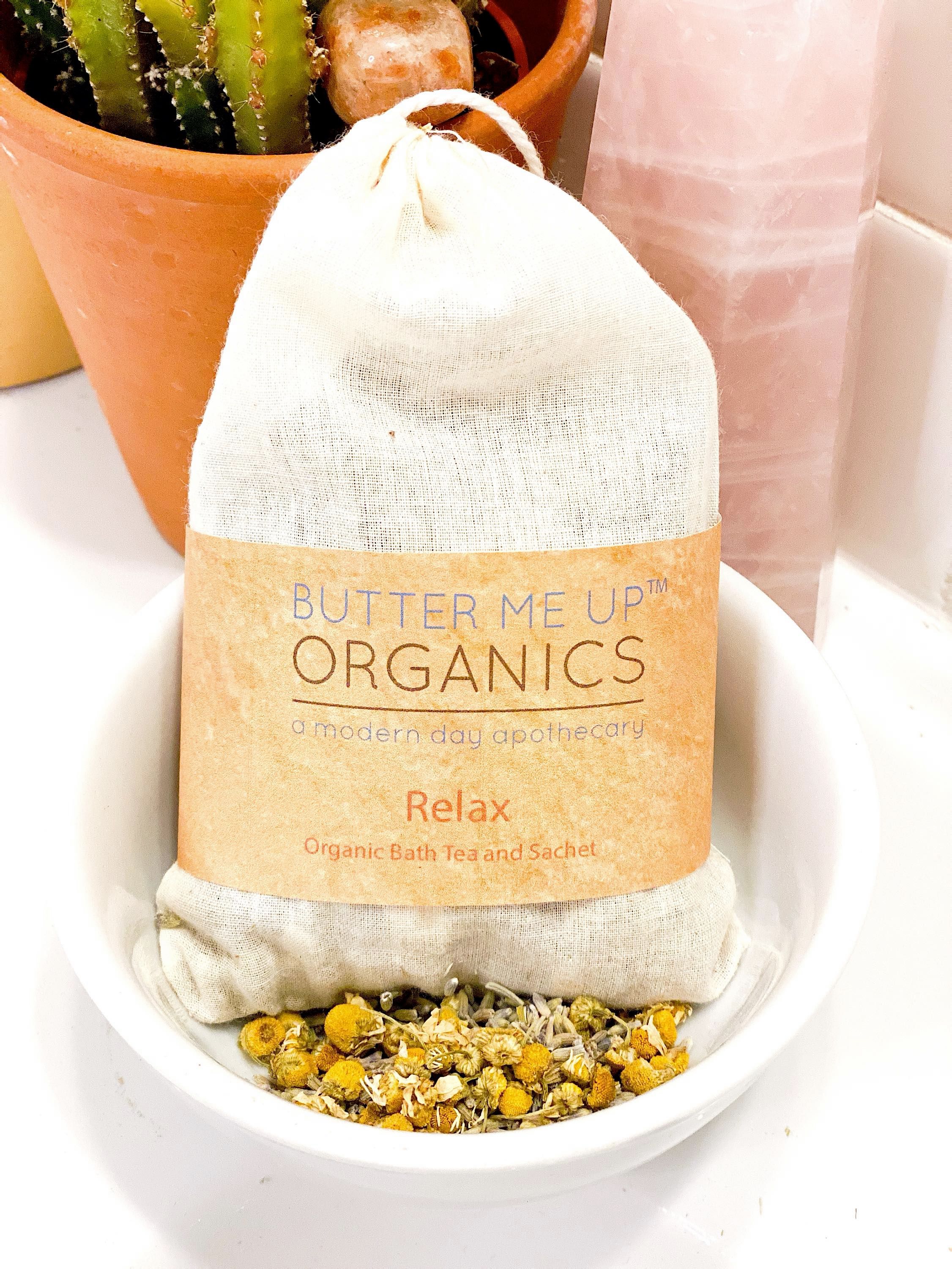 Organic Relaxation Bath Tea or Sachet - Image 2