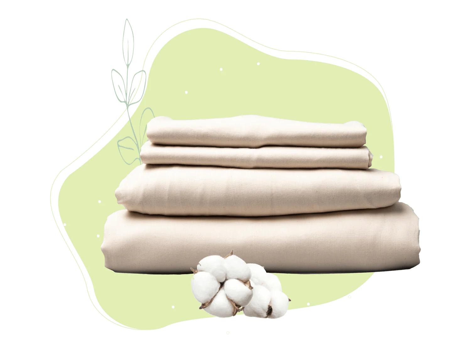 Organic Sateen Bed Sheets Set - Image 5