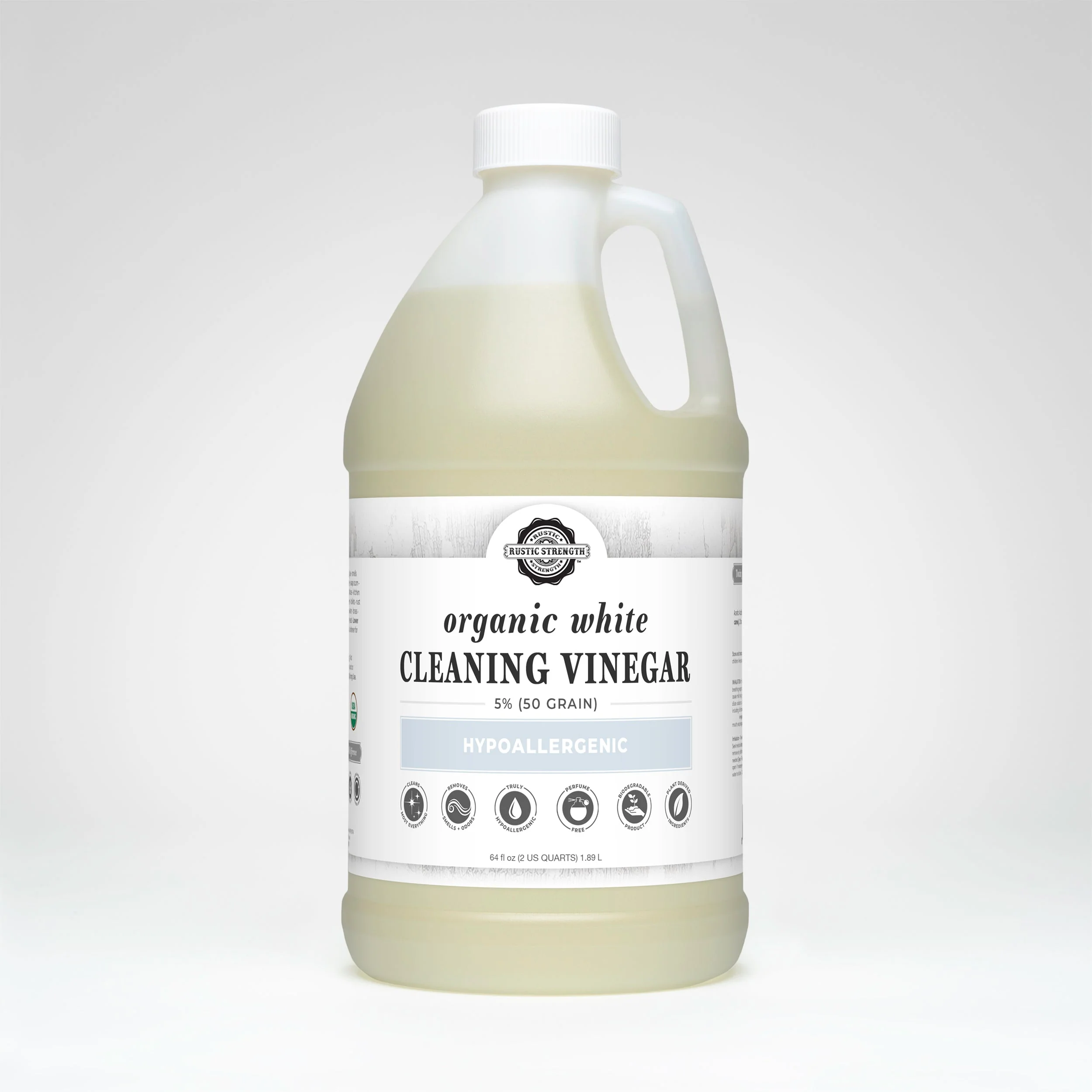 Organic White Cleaning Vinegar | 5% (50 grain) - Image 2