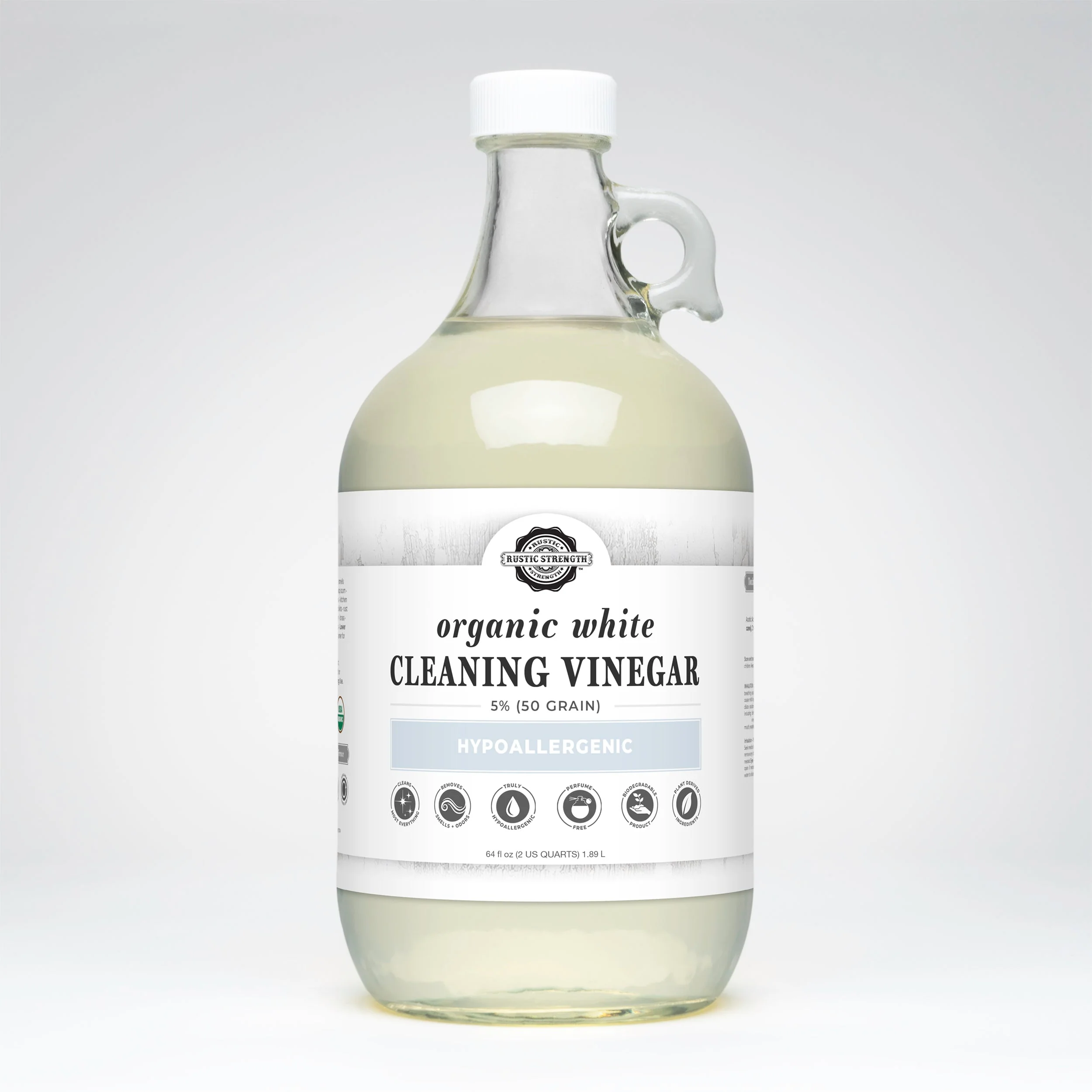 Organic White Cleaning Vinegar | 5% (50 grain) - Image 3