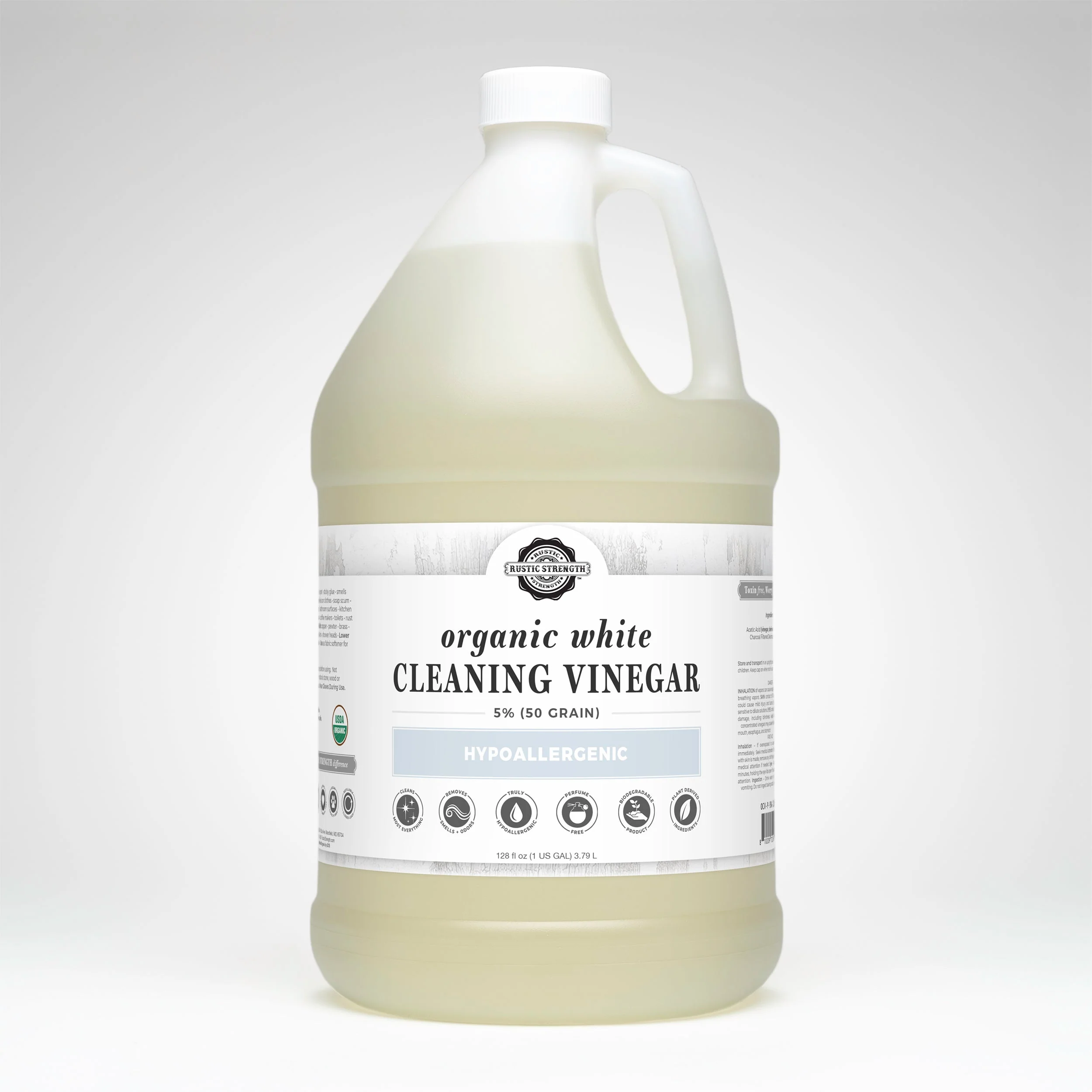 Organic White Cleaning Vinegar | 5% (50 grain) - Image 4