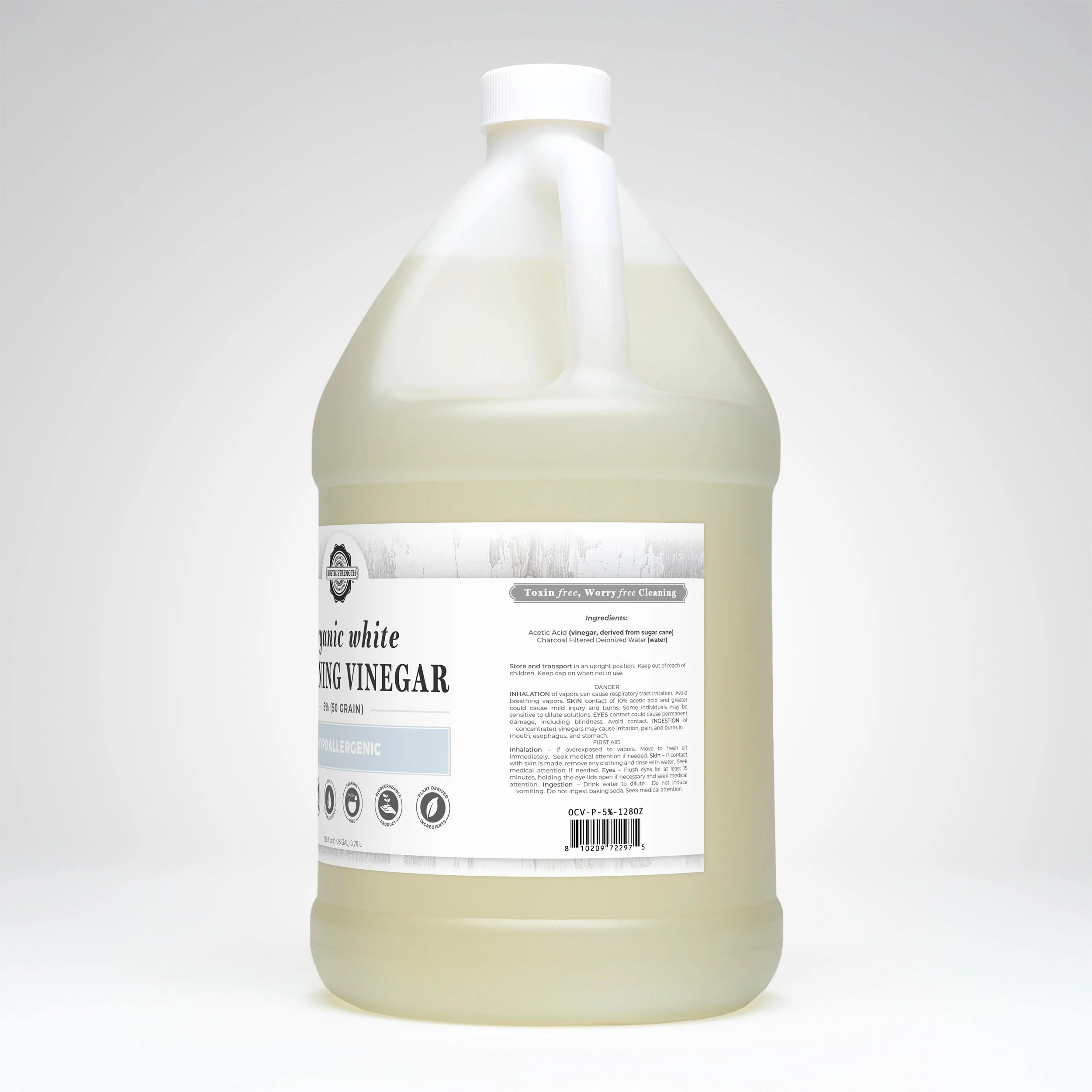 Organic White Cleaning Vinegar | 5% (50 grain) - Image 9