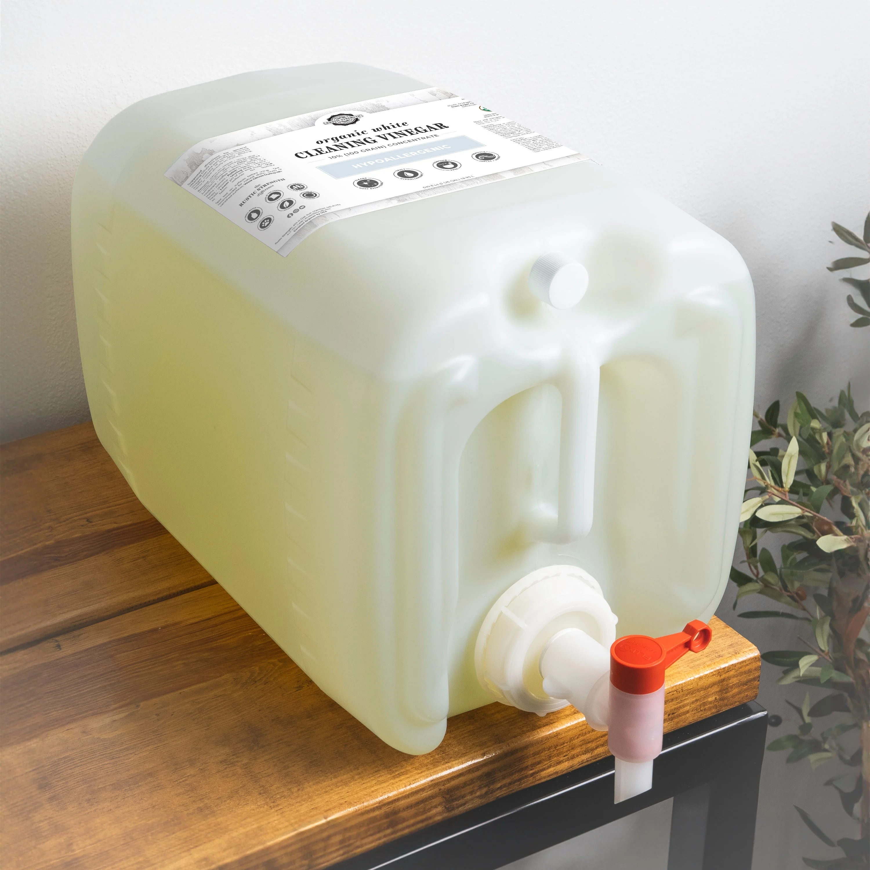 Organic White Cleaning Vinegar Concentrate | 10% (100 grain) - Image 5