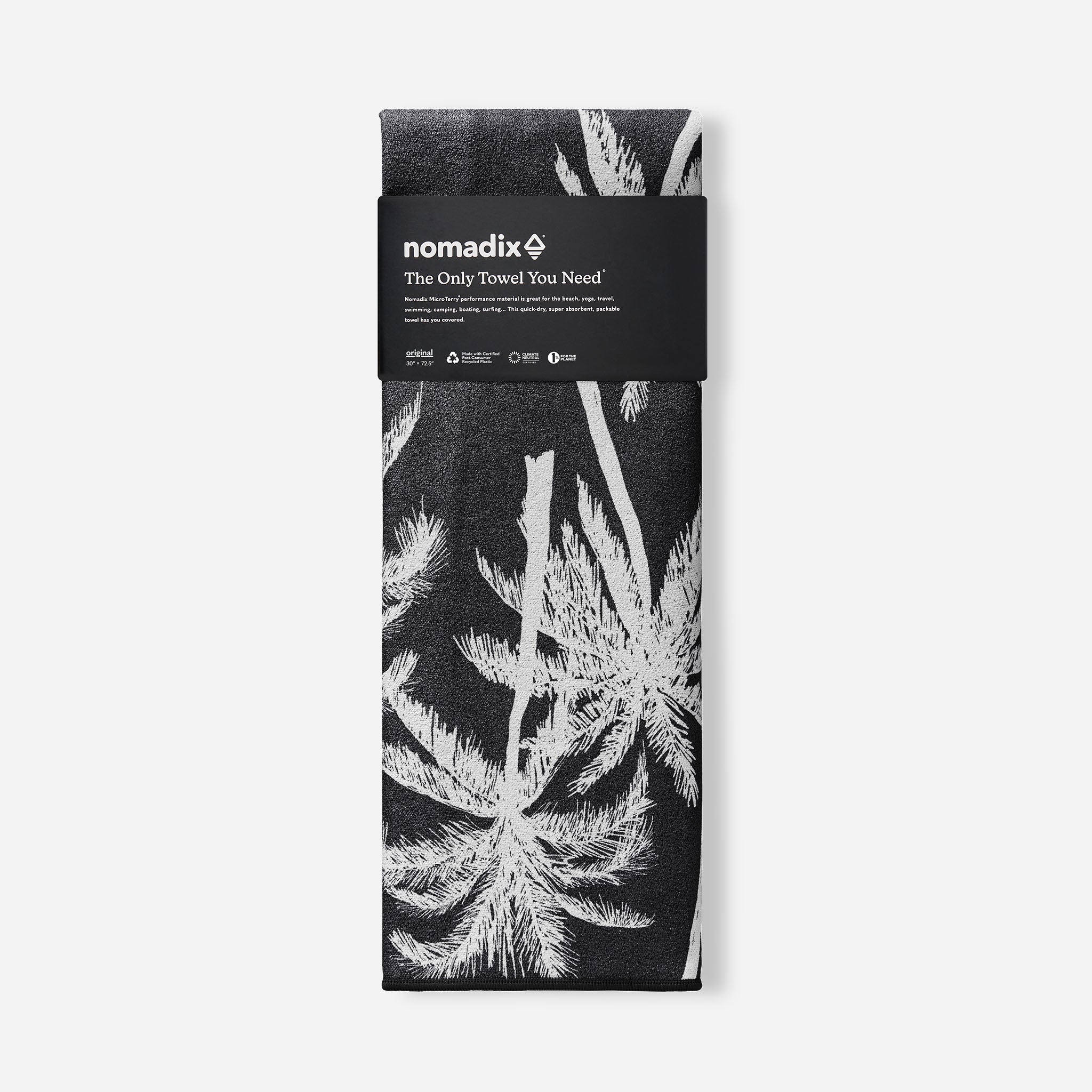 Original Towel: Bunch Palms Black - Image 6