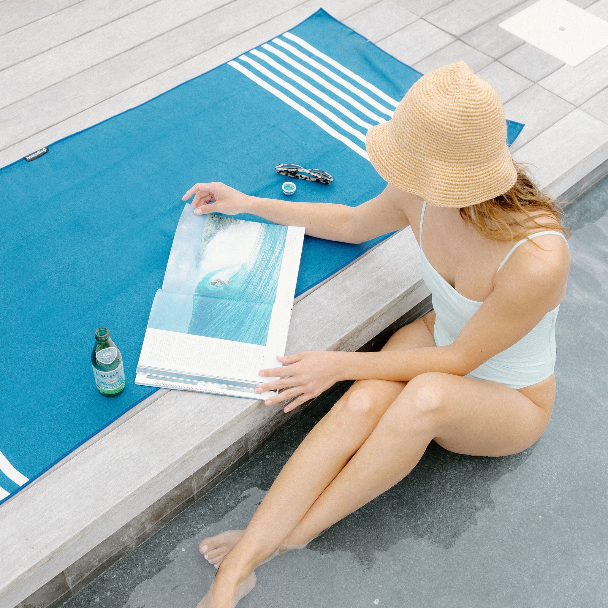 Original Towel: Poolside Navy - Image 2