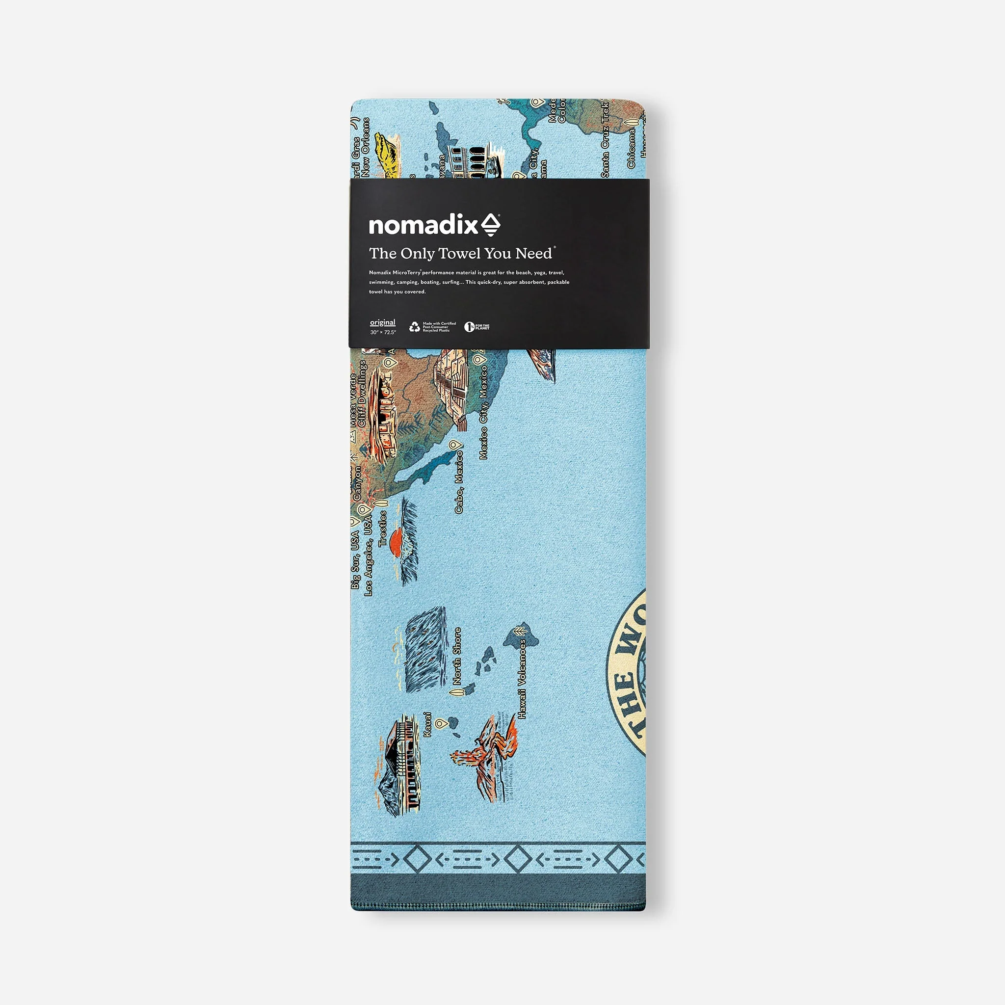 Original Towel: World Map - Image 6