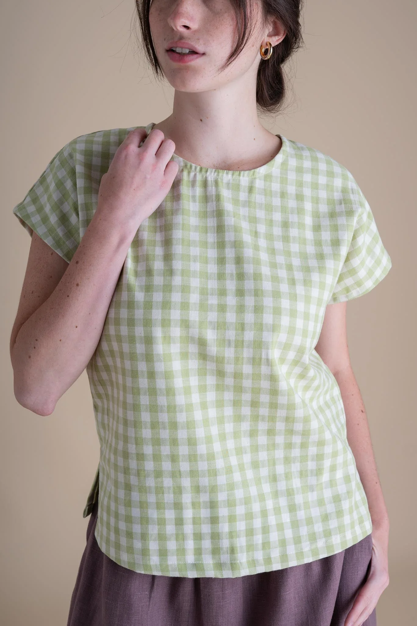 Painter Top (Updated) in Honeydew - Image 2