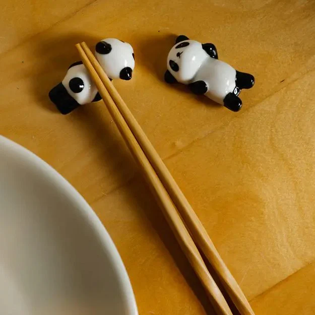 Panda Chopstick Rest | Set of 2 - Image 3
