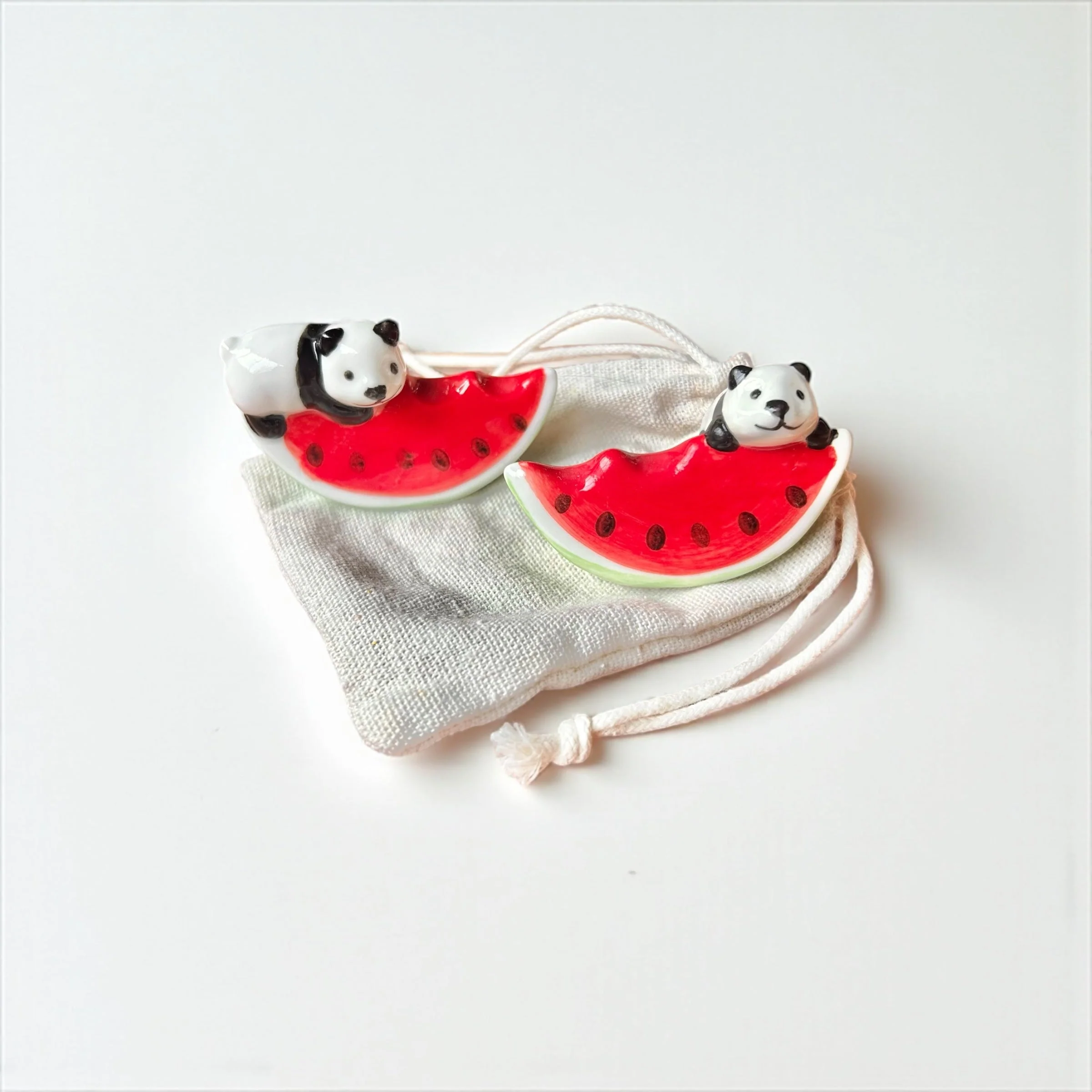 Panda & Watermelon Chopstick Rests - Image 3