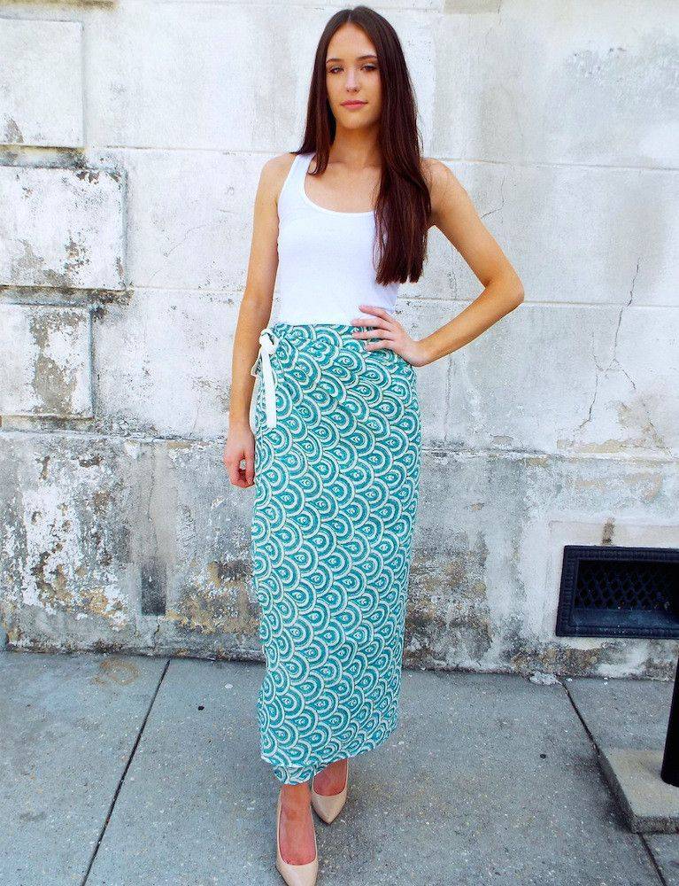 Peacock Teal Sarong - Image 2