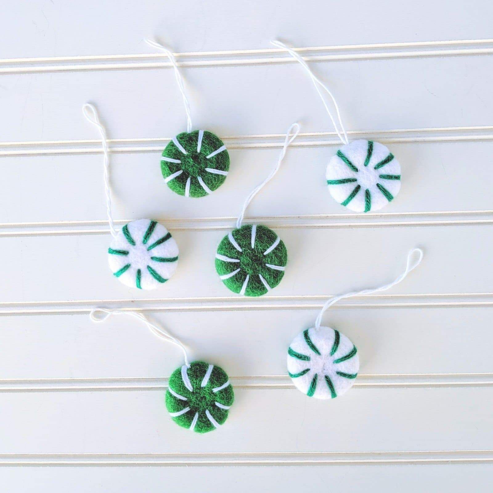 Peppermint Eco Freshener Ornaments - Greens - Image 6