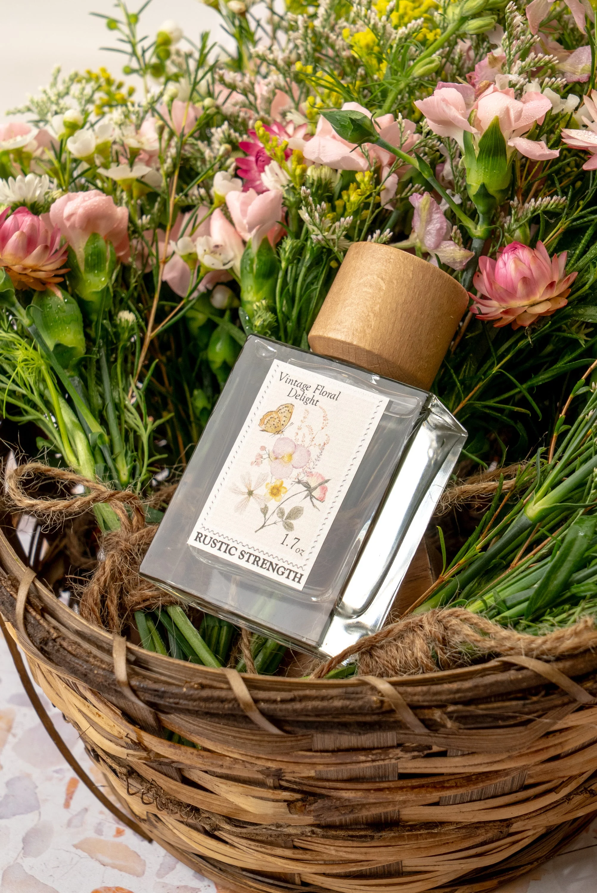 100% Vegan Perfume | Vintage Floral Delight | 1.7oz - Image 2