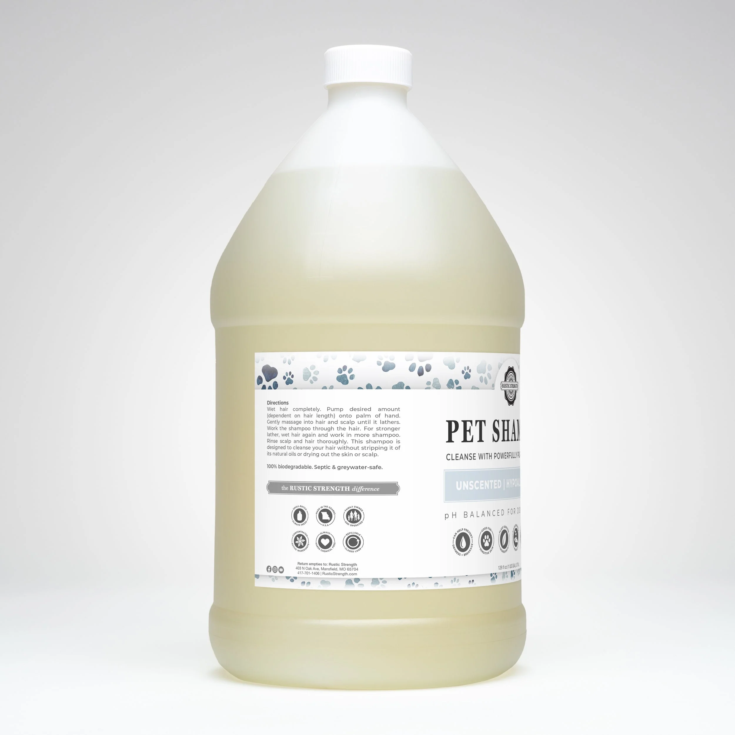 Pet Shampoo | Soothing & Deodorizing | Unscented - Image 5