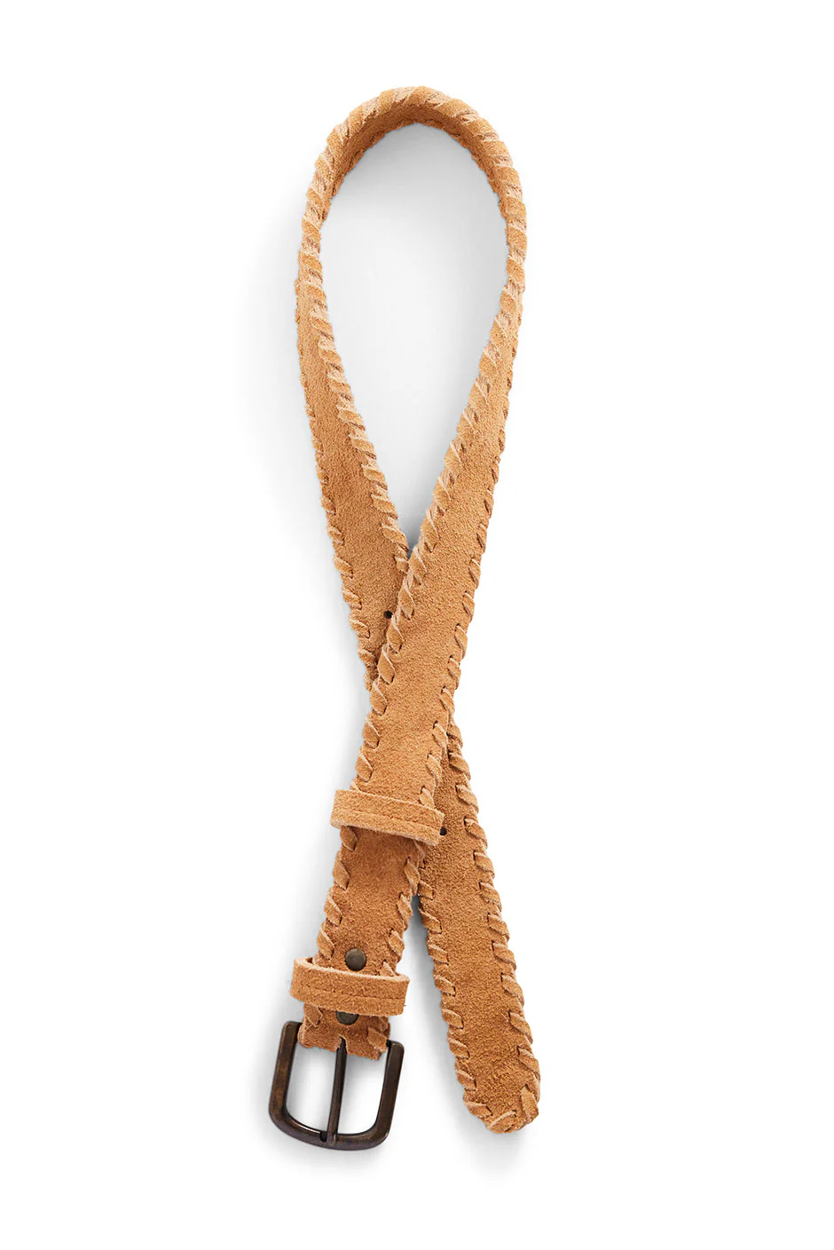 Phoenix Braided Belt in Brushed Suede - Image 3