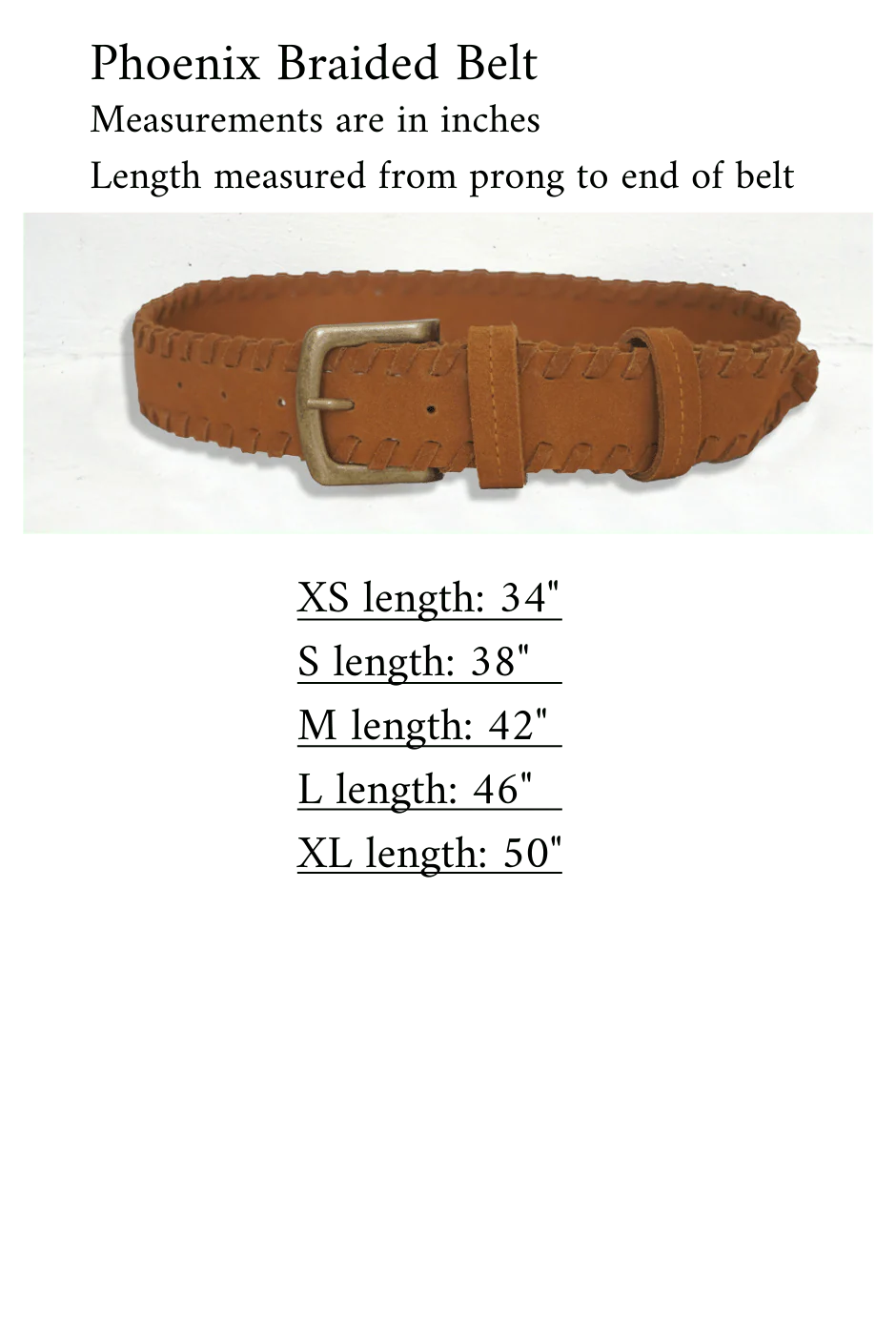 Phoenix Braided Belt in Brushed Suede - Image 4