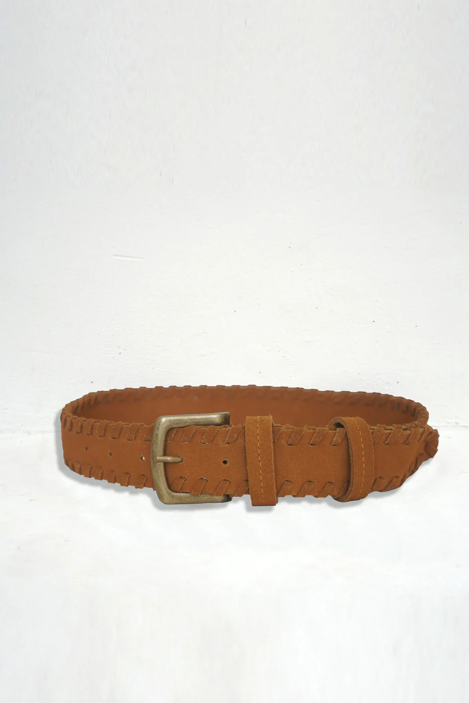 Phoenix Braided Belt in Caramel - Image 2