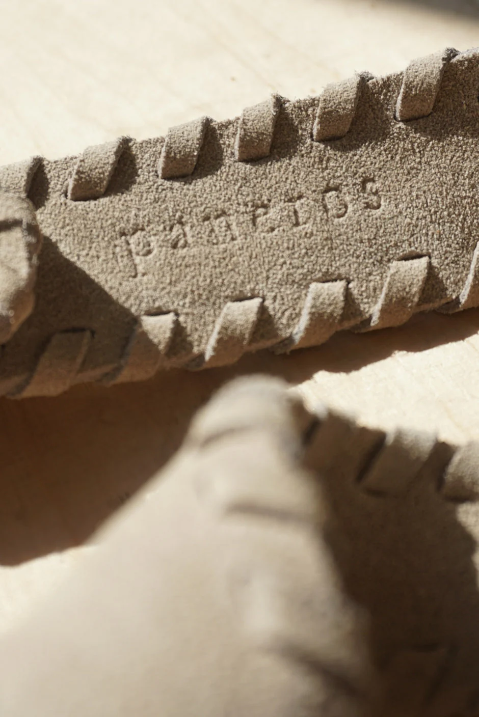 Phoenix Braided Belt in Stone - Image 4
