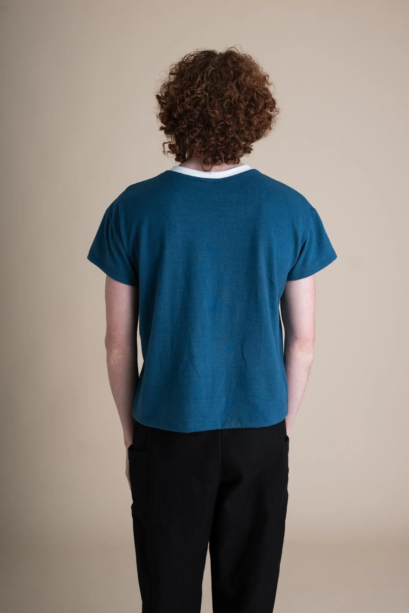 Picasso Tee in Aster - Image 3
