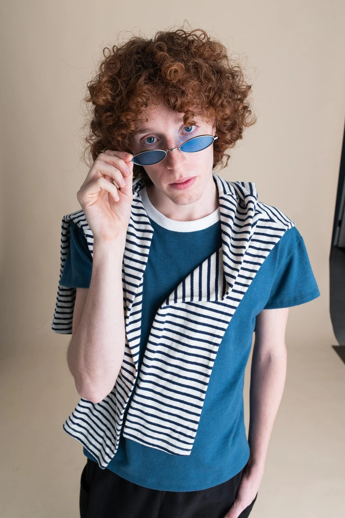 Picasso Tee in Aster - Image 4