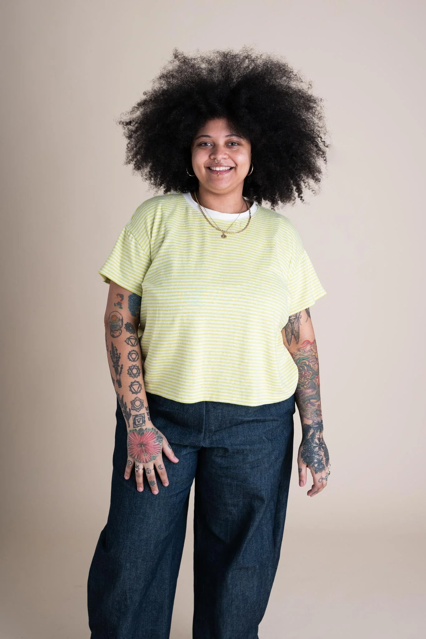 Picasso Tee in Zest