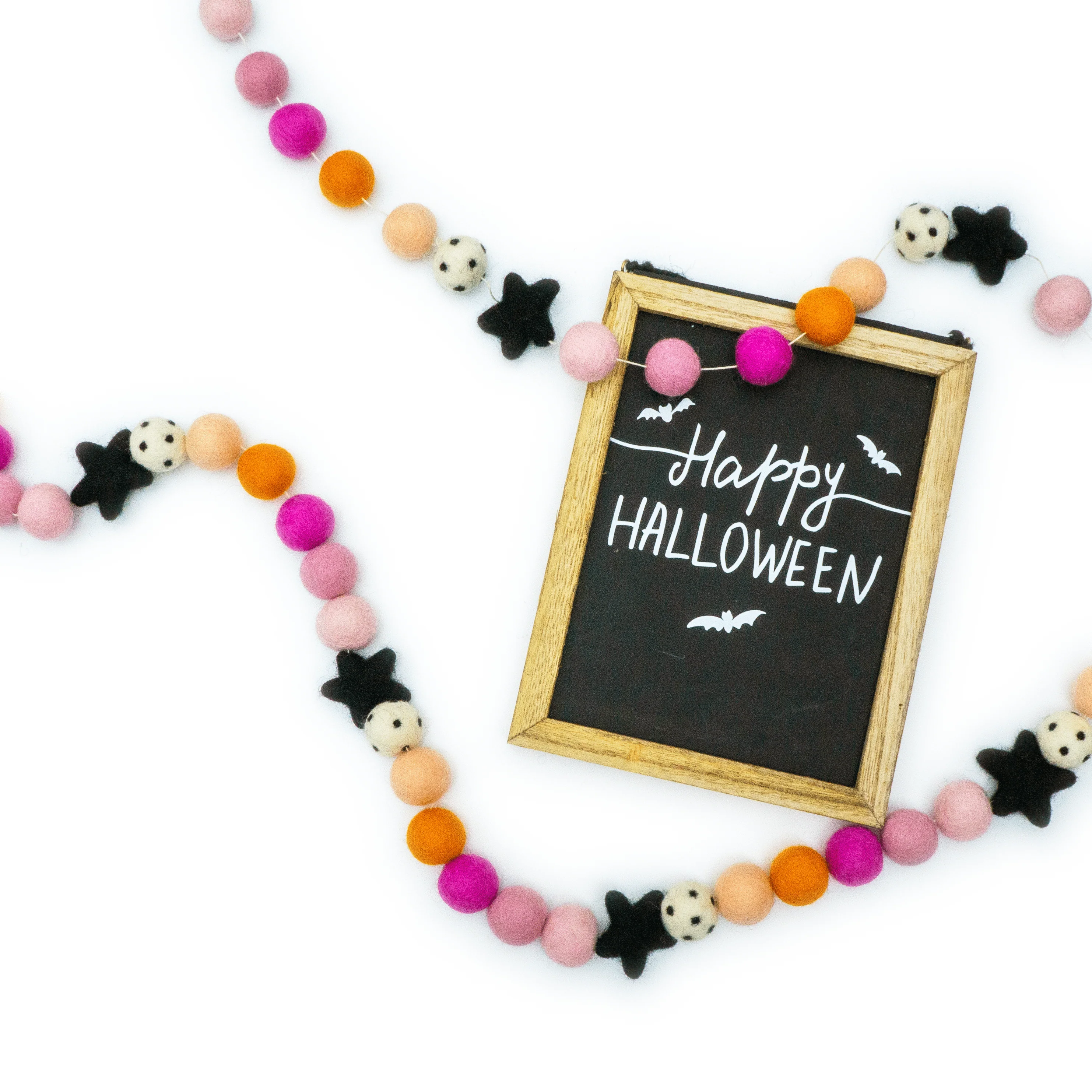 Pink & Spooky - Eco Garland - Image 4