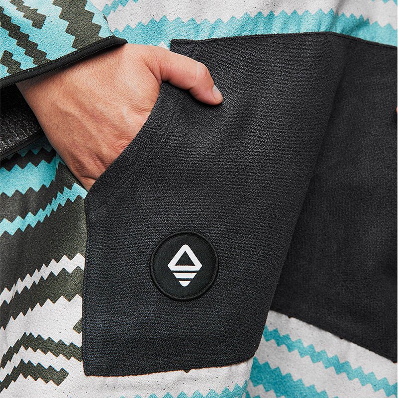 Poncho Towel: Baja Aqua - Image 3