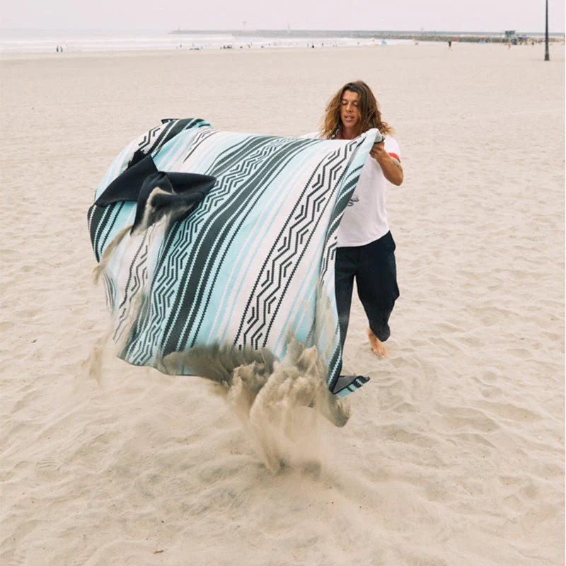 Poncho Towel: Baja Aqua - Image 5