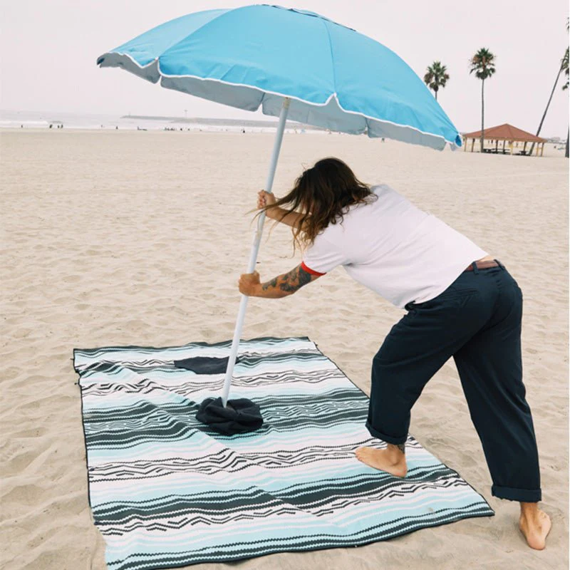 Poncho Towel: Baja Aqua - Image 6