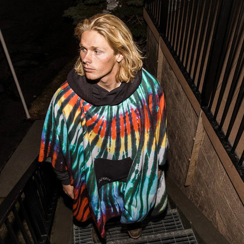 Poncho Towel: Tie-Dye Multi - Image 6